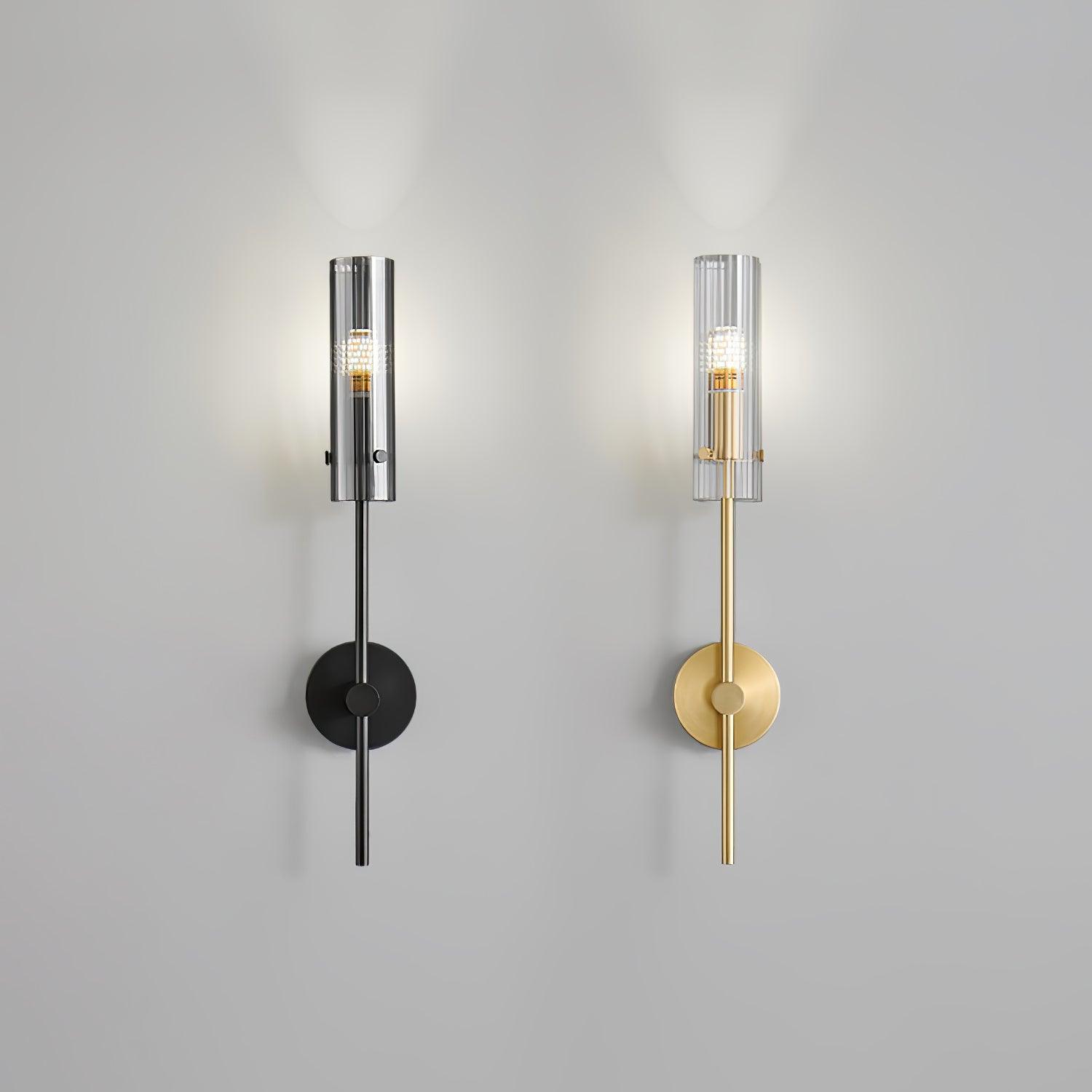 Eclat Vertica Modern Wall Lamp - Sleek LED Sconce Lighting for Bedroom, Living Room & Hallway - Energy Efficient Home Decor Lighting Fixture
