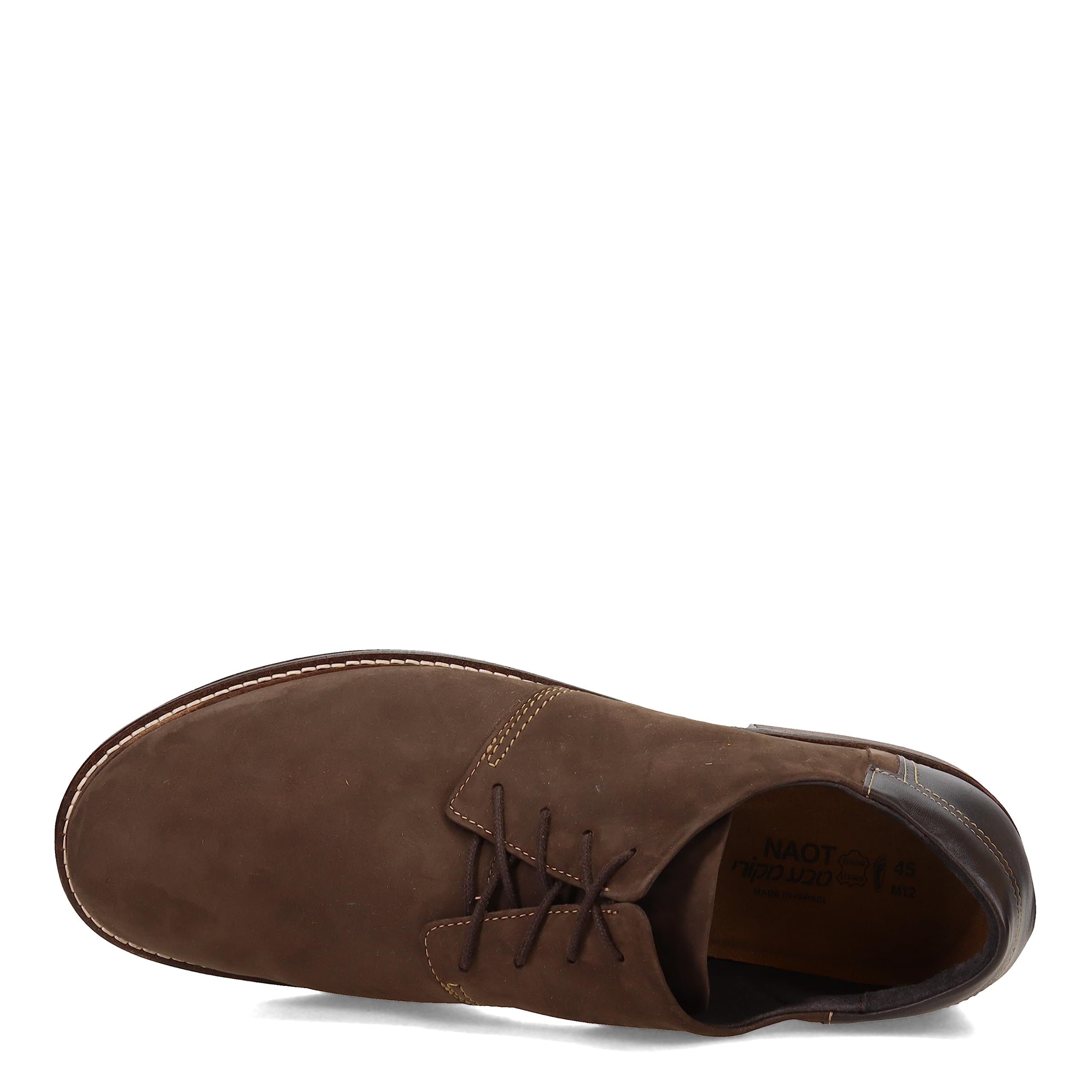NAOT Men's Chief Comfortable Leather Slip-On Shoes for Walking & Casual Wear – Premium Orthopedic Footwear for All-Day Support