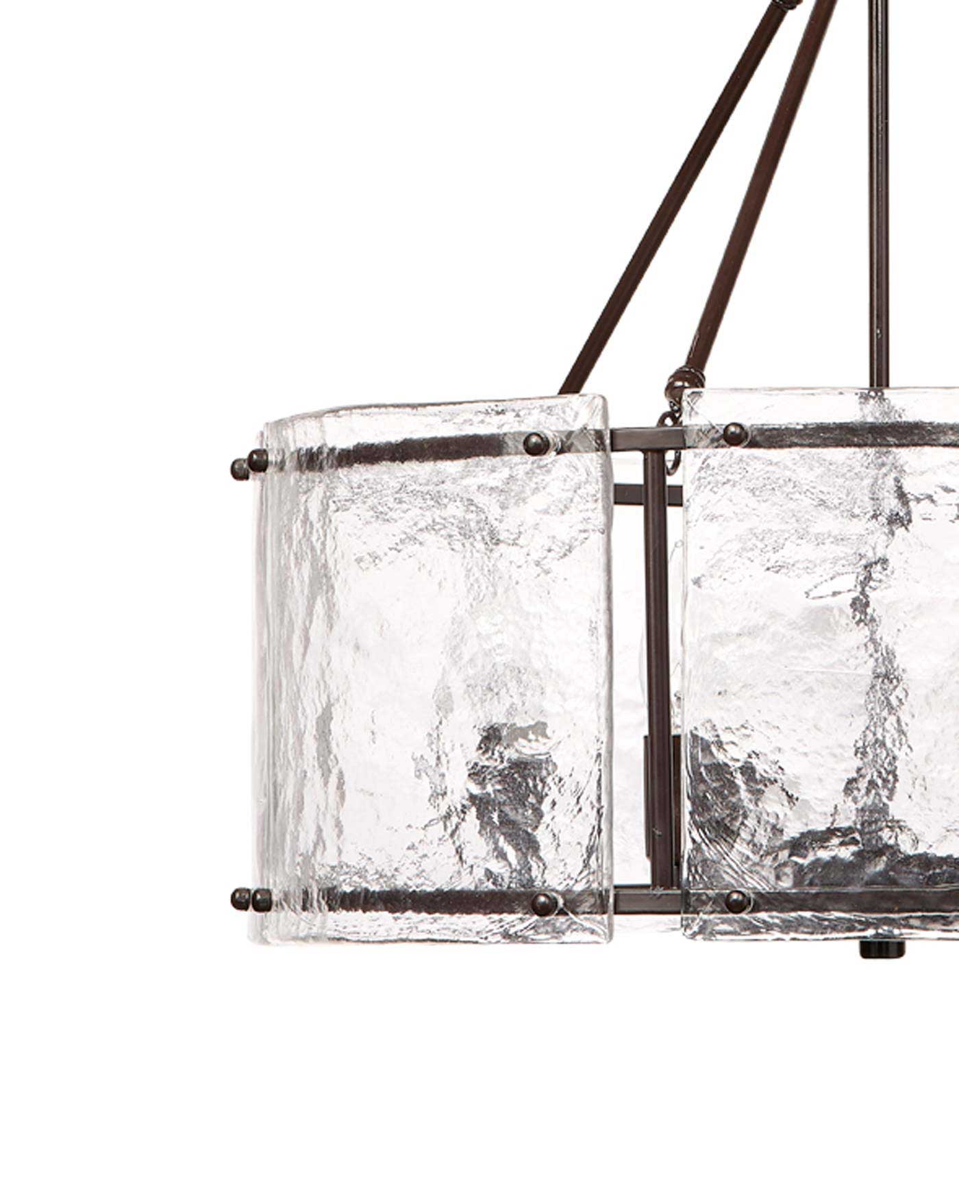 Glenn Round Chandelier - Modern Crystal Ceiling Light Fixture for Dining Room, Living Room & Bedroom | Elegant Lighting Decor for Home & Office