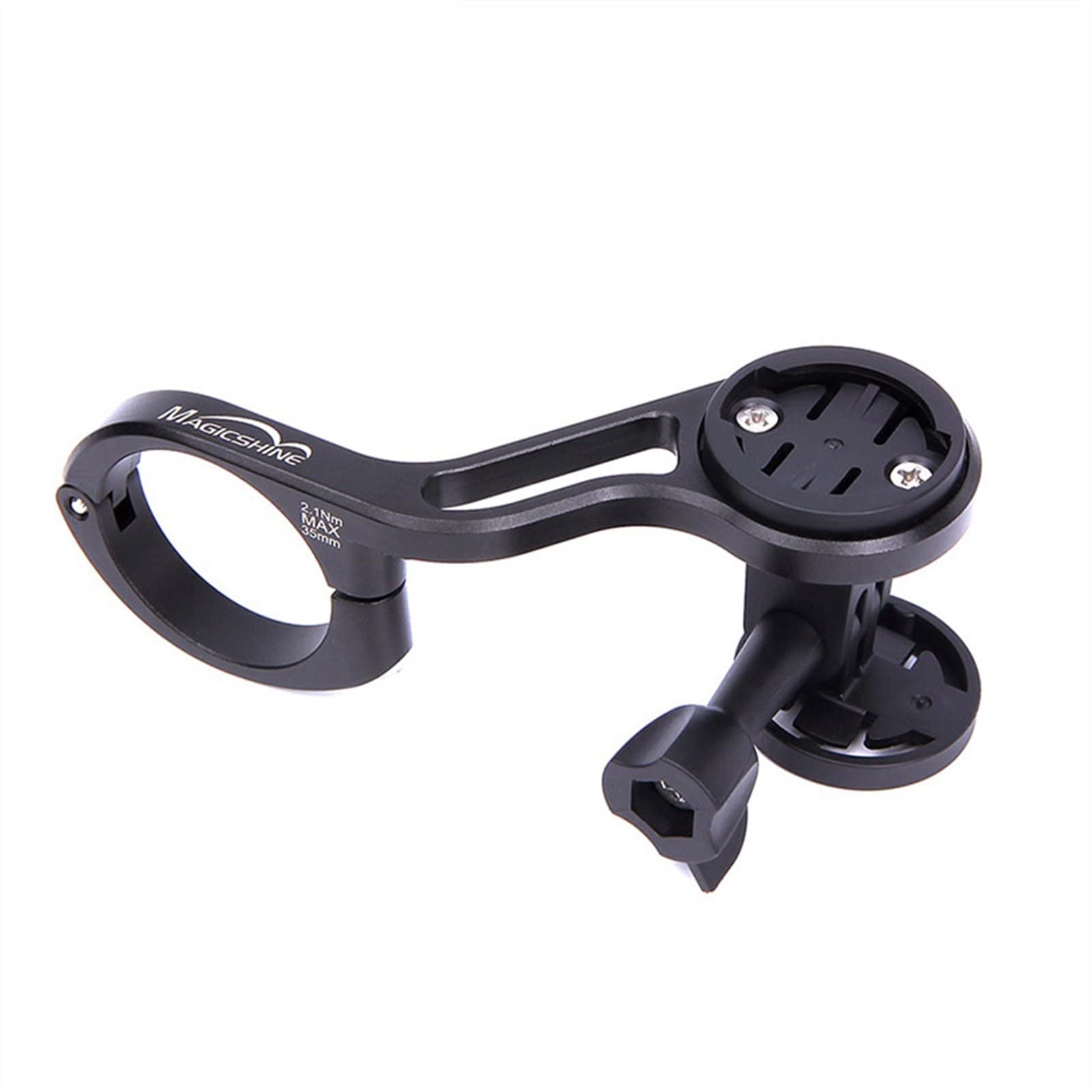 Magicshine TTA Multi-Functional Bike Handlebar Mount - Out Front Stem Computer & Headlight Holder for Smartphone & Bike Lights | Perfect for Cycling, Commuting & Outdoor Adventures