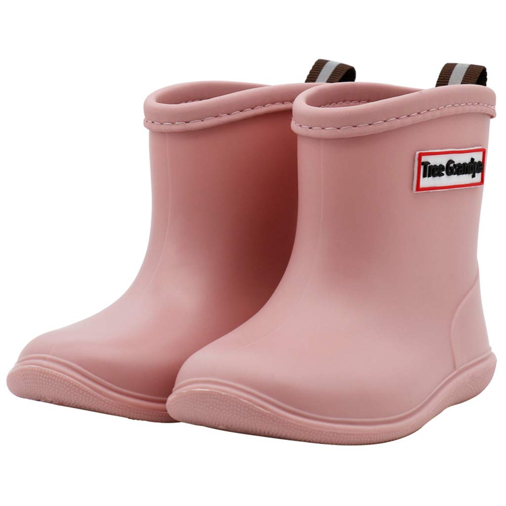 Toddler Rain Boots - Waterproof & Lightweight Baby Rain Boots for Boys & Girls - Easy On/Off Short Rain Boots for Outdoor Play, Puddle Jumping & Rainy Day Adventures