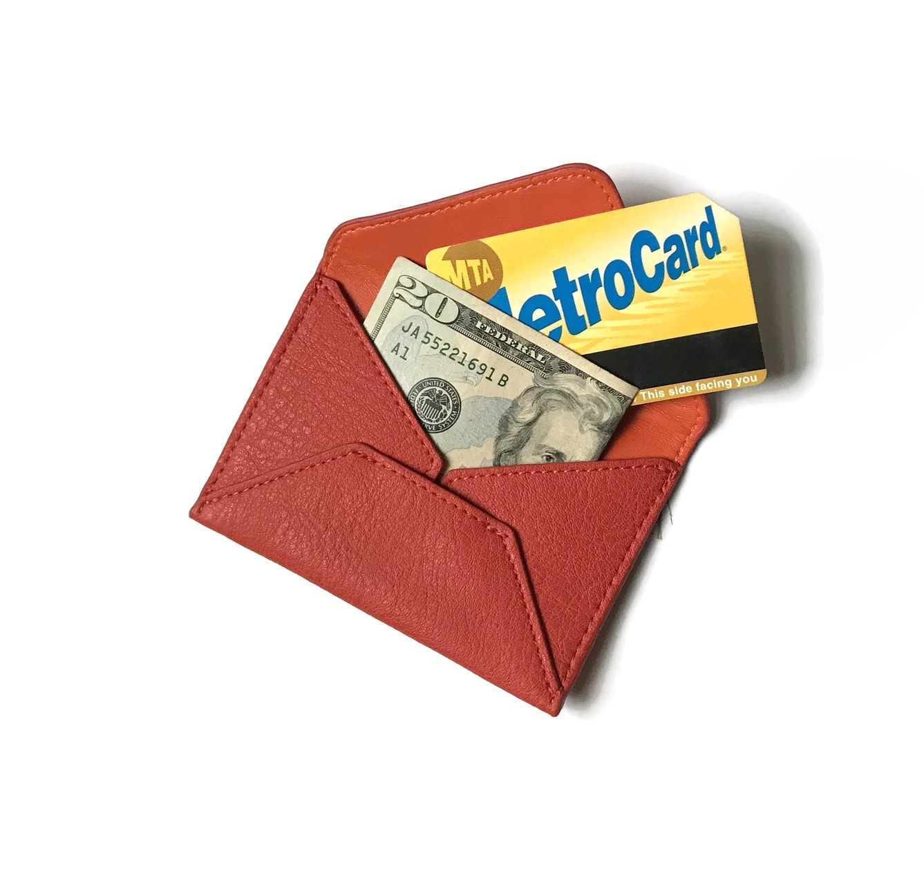 Smith Vegan Leather Card Holder - Slim RFID Blocking Wallet for Credit Cards, Business Cards & MetroCard | Eco-Friendly & Stylish Gift for Men & Women | Perfect for Travel, Work & Everyday Use