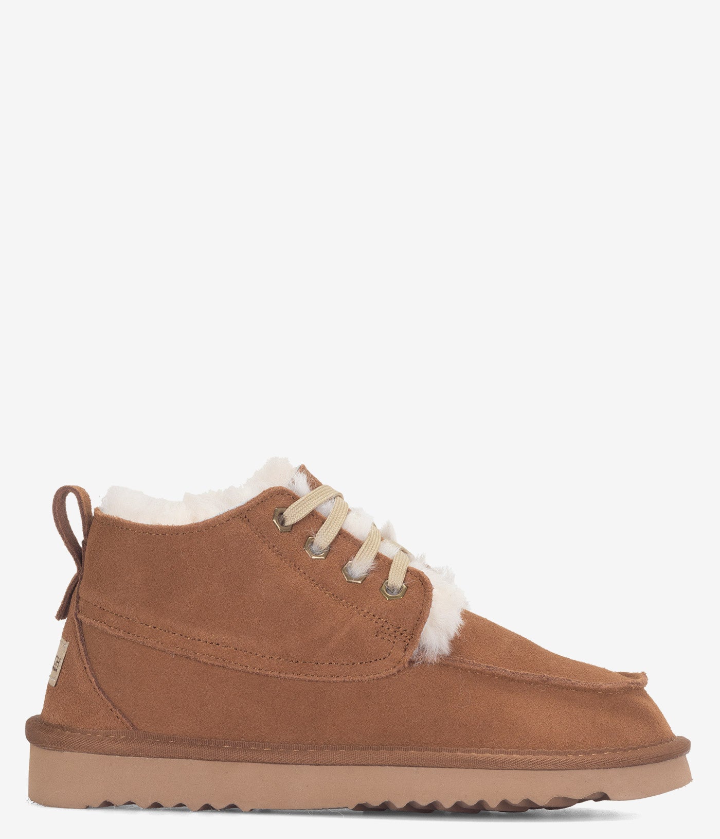Burleigh Women's Moc Toe Lace-Up Chukka Boots - Comfortable Casual & Outdoor Ankle Boots for Walking, Hiking, and Everyday Wear