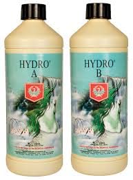 Hydro A & B Nutrient Set for Hydroponics - 5 Liter Each | Complete Plant Food for Indoor & Outdoor Gardening | Ideal for Vegetables, Herbs & Flowers