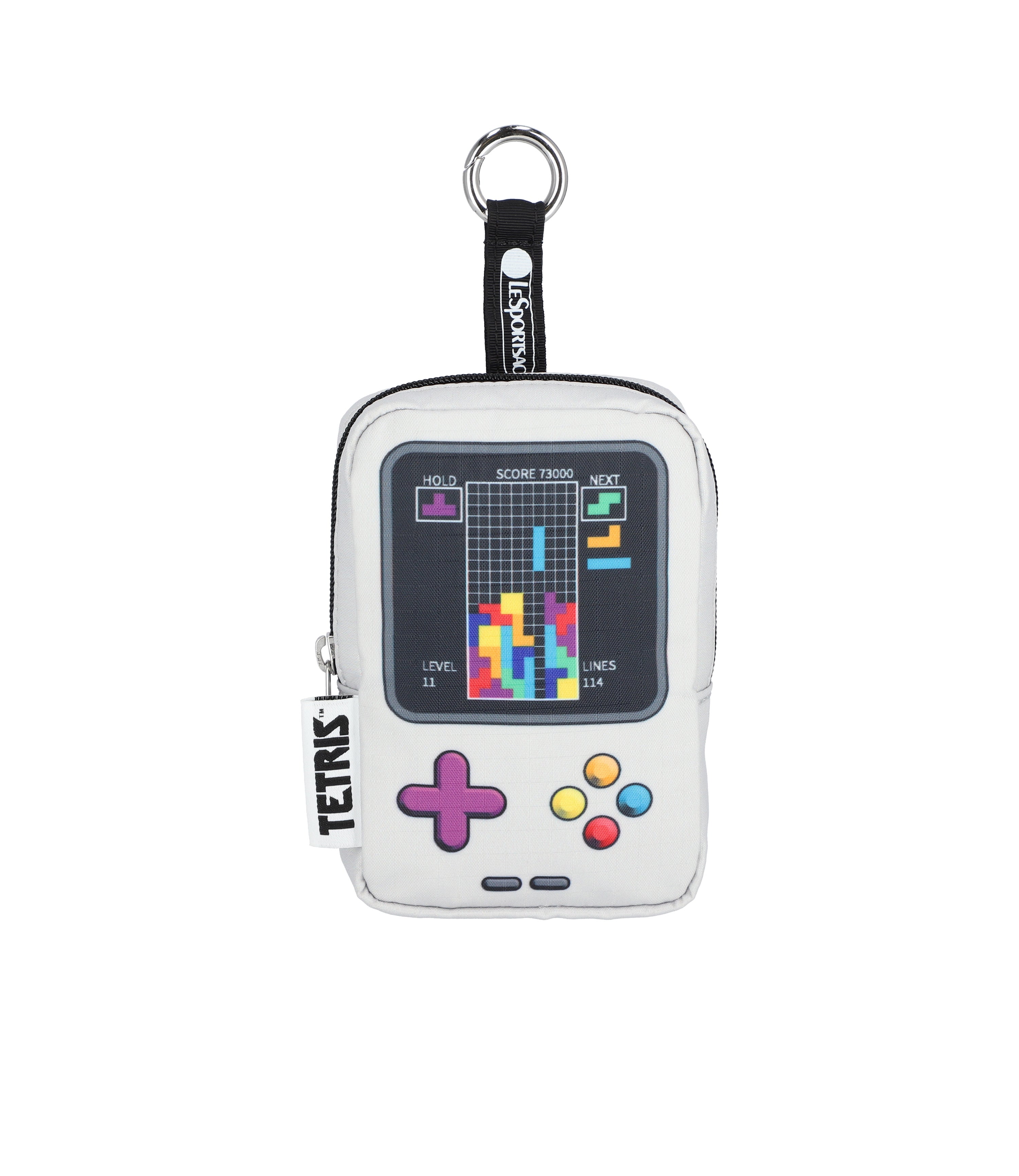 Tetris™ Key Ring - Classic Puzzle Game Keychain for Kids & Adults - Perfect for Gifts, Office, School & Travel Accessories