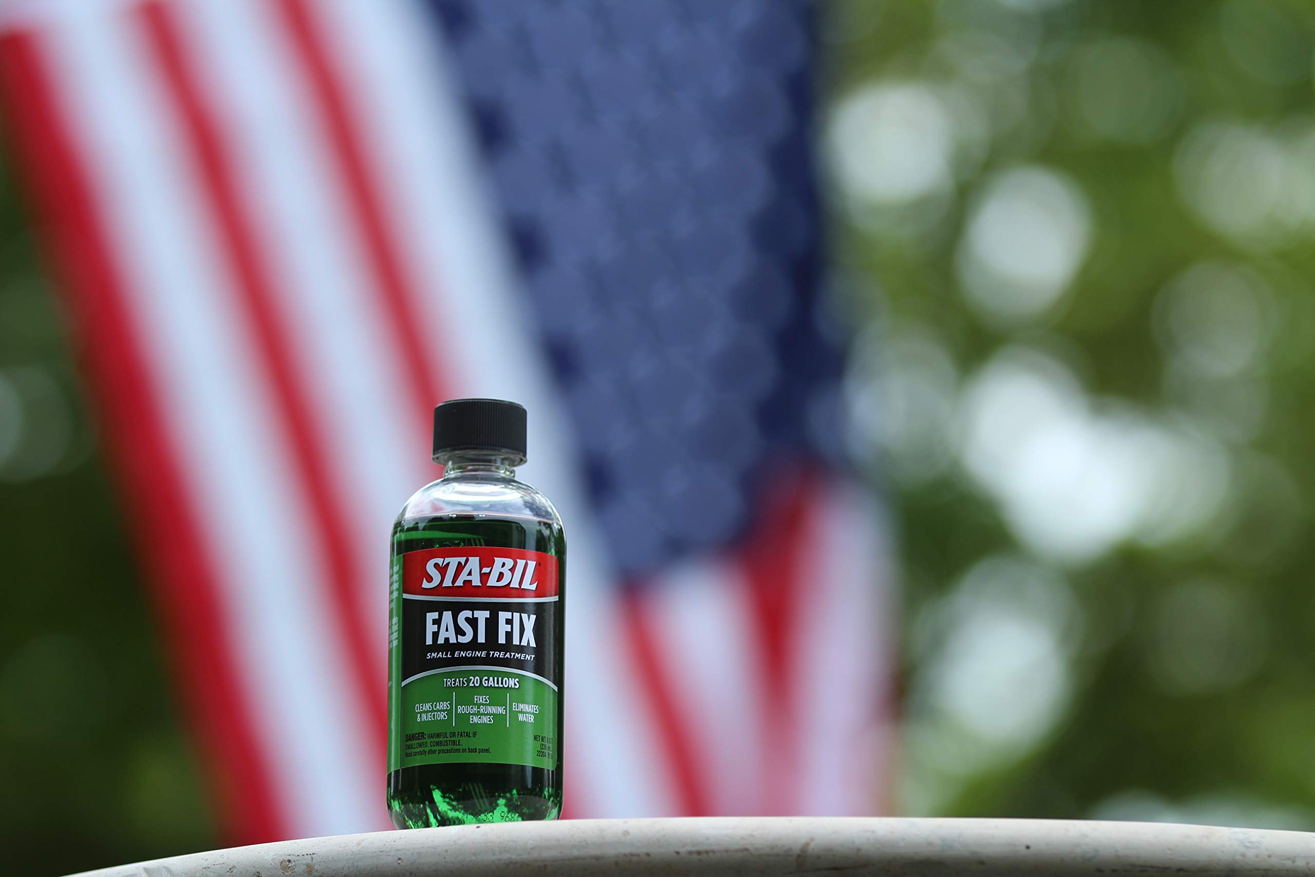STA-BIL Fast Fix Small Engine Treatment - 8oz (12 Pack) | Carburetor & Fuel Injector Cleaner for Rough Running Engines | Eliminates Water & Improves Performance | Ideal for Lawn Mowers, Generators & Outdoor Power Equipment