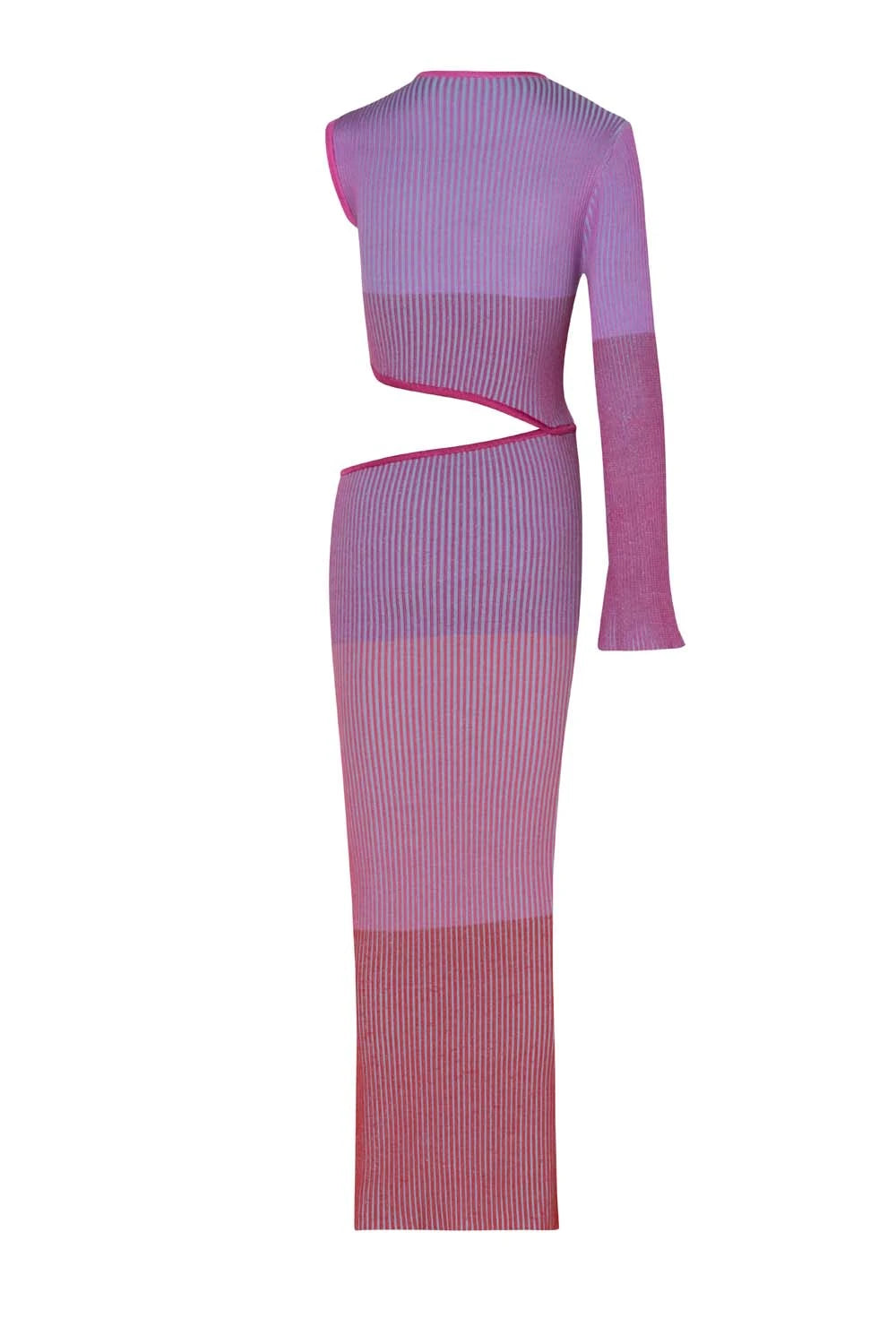 Ishi Maxi Dress - Flowy Long Summer Dress in Raspberry Sake Color | Perfect for Beach Vacations, Date Nights & Boho Fashion