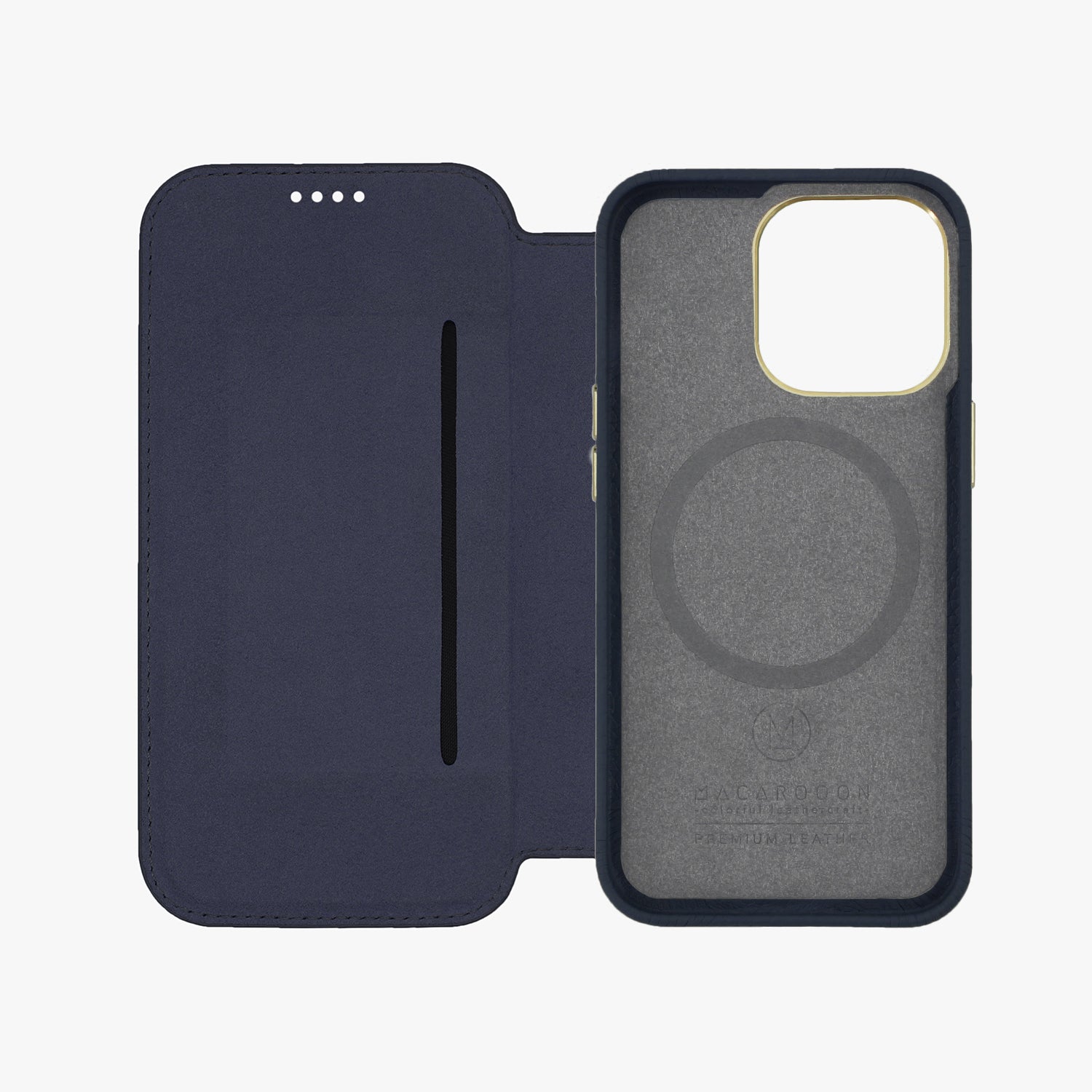 Premium iPhone 16 Pro Max MagSafe Leather Flip Case - Hybrid Protective Cover with Wallet Slot | Perfect for Business Professionals & Travelers
