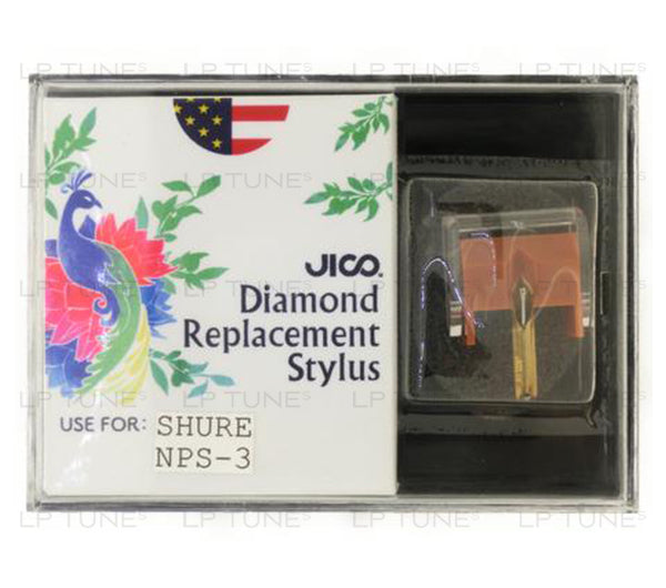 Shure NPS 3 N13 Replacement Stylus for Turntable Cartridge - High-Quality Needle Upgrade for Vinyl Records & DJ Mixing