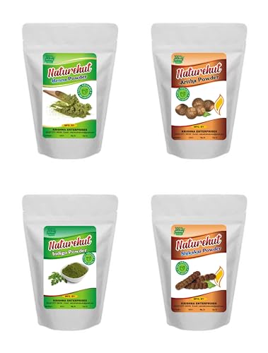 Heena, Aritha, Indigo, Shikakai Powder