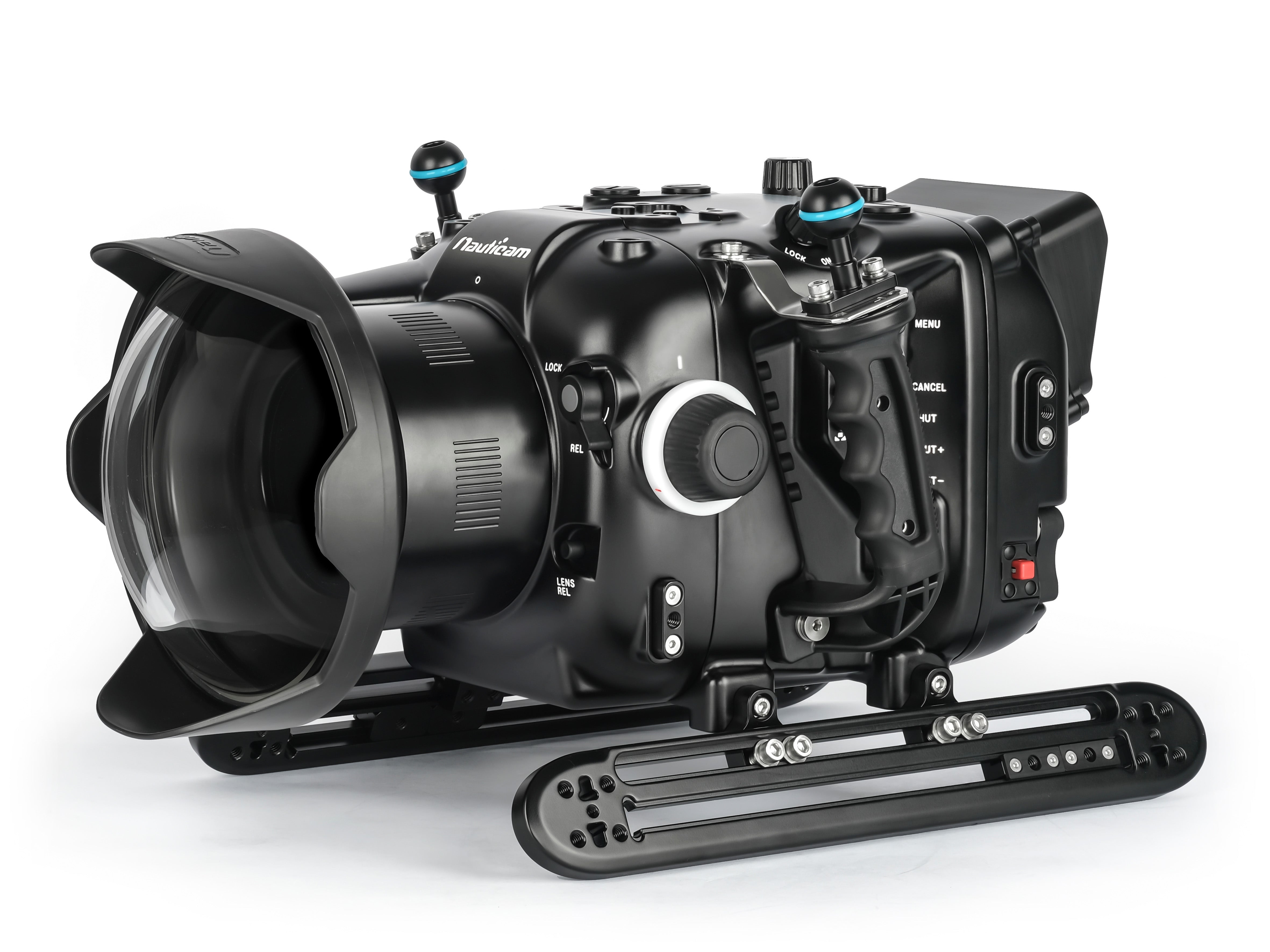 Nauticam NA C500II Underwater Housing for Canon EOS C300III/C500II Camera System with N120 Port - Professional 4K Video Shooting for Scuba Diving & Marine Photography