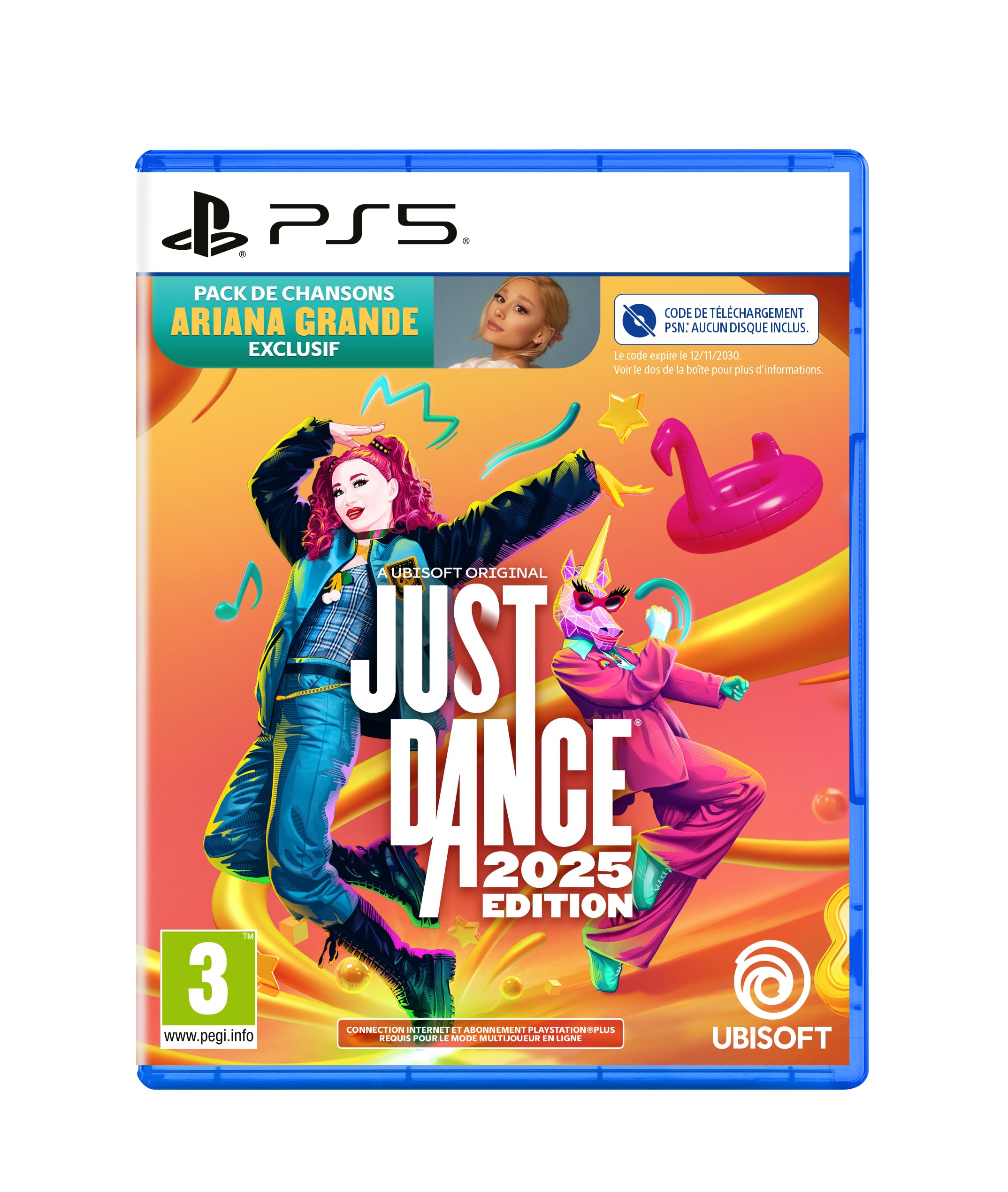 Just Dance 2025 Standard Edition (CIB) for PlayStation 5 (PS5) - Fun Dance Game for Parties, Fitness & Family Entertainment