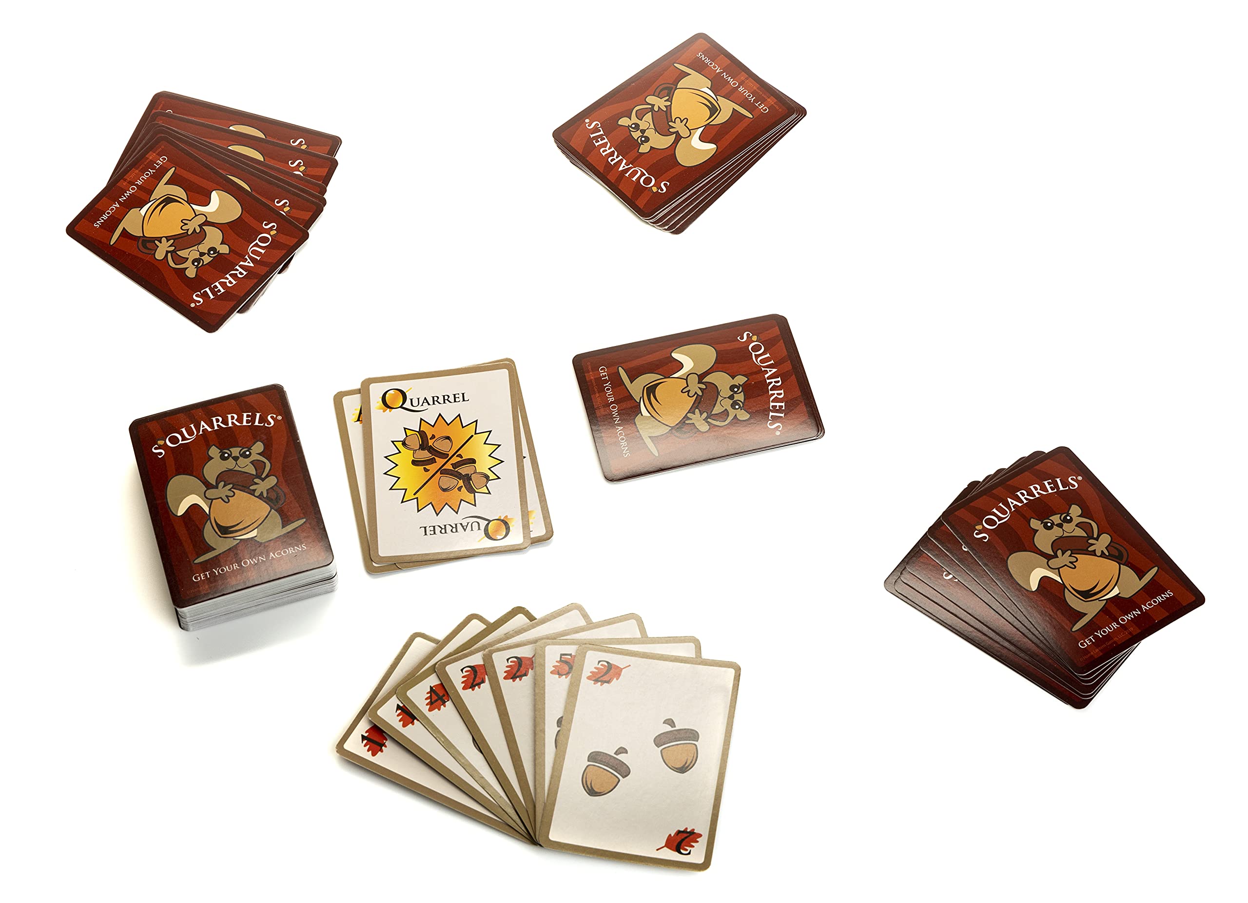 S'Quarrels Card Game - Fun & Fast-Paced Family Card Game for 2-6 Players, Kids & Adults - Perfect for Parties, Travel & Family Game Nights