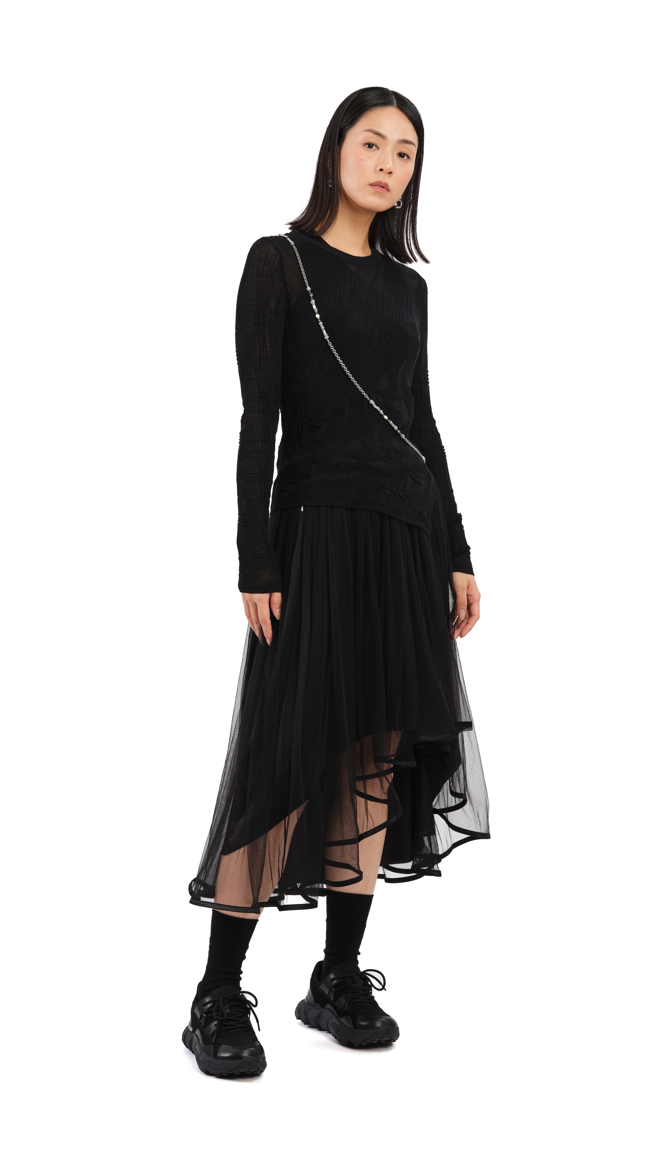 Breathable Volume Mesh Skirt for Women - Lightweight & Flowy Summer Skirt for Casual Wear, Beach, and Outdoor Activities