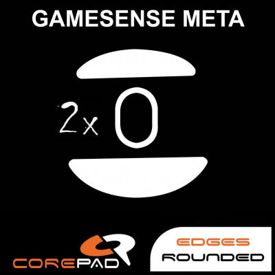 Corepad Skatez Mouse Feet for Gamesense META - Premium Replacement Mouse Skates for Gaming - Smooth Gliding for FPS, MOBA, and Esports Gaming