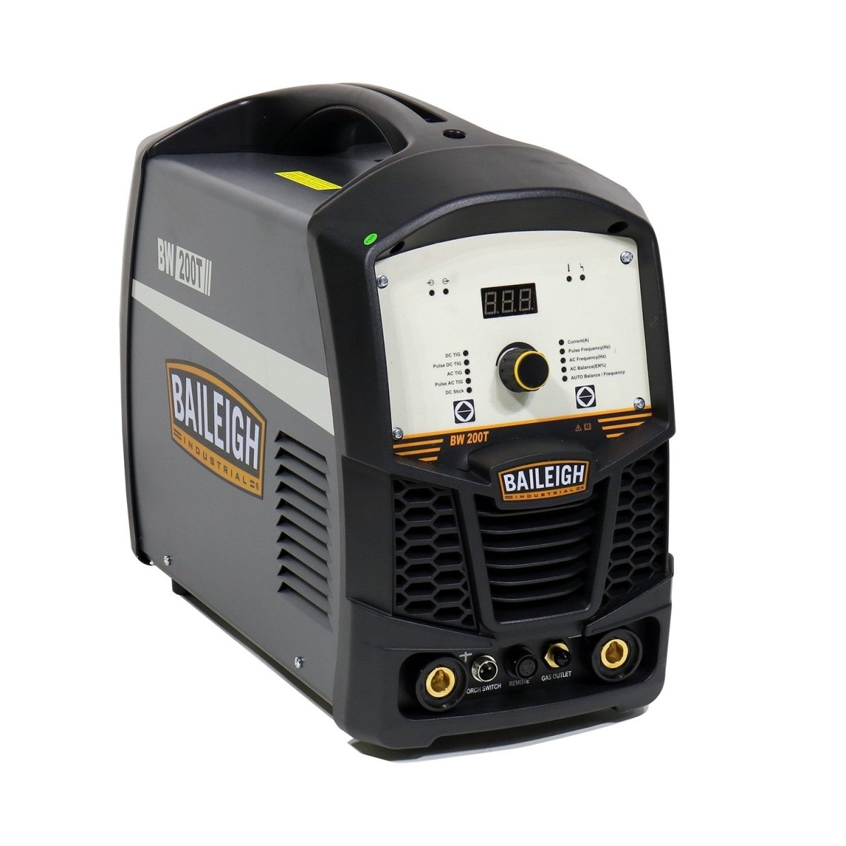 BW 200T 200A AC/DC Pulse TIG Welder Machine with Foot Pedal - Professional Aluminum Welding for Home DIY, Auto Repair & Metal Fabrication