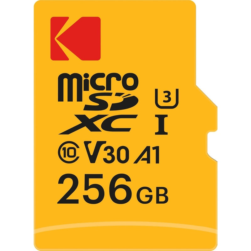 Kodak 128GB Micro SDXC Card UHS-I U3 V30 High Speed Memory Card with Adapter - Perfect for Smartphones, Tablets, Action Cameras & Drones