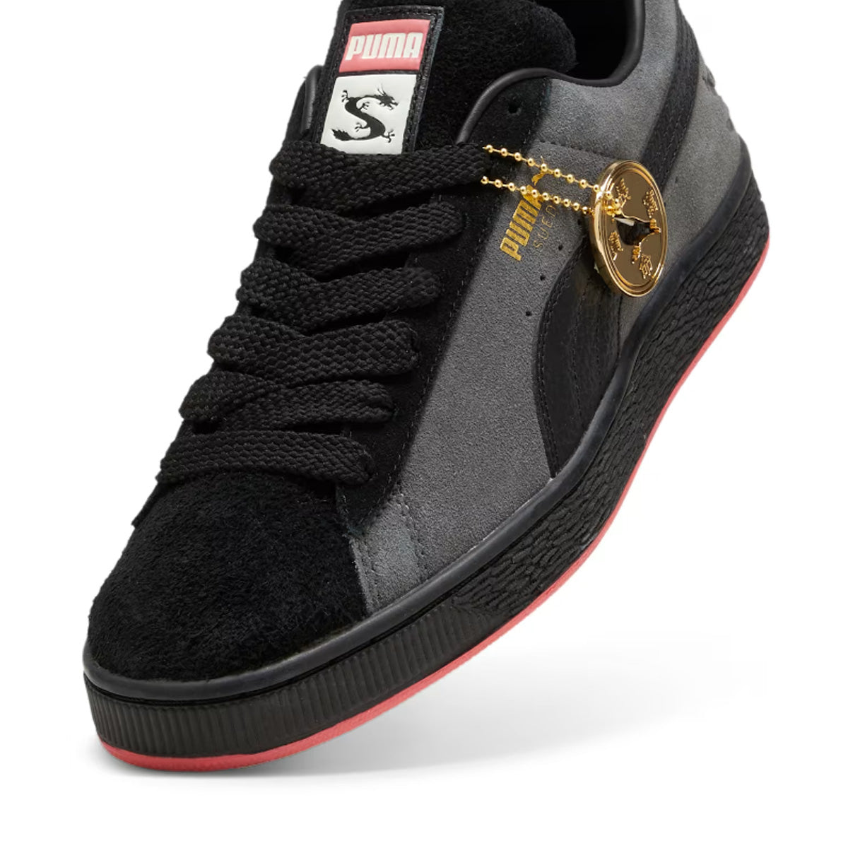 PUMA Black Suede Sneakers - Stylish & Comfortable Shoes for Men & Women | Perfect for Running, Gym Workouts & Casual Wear