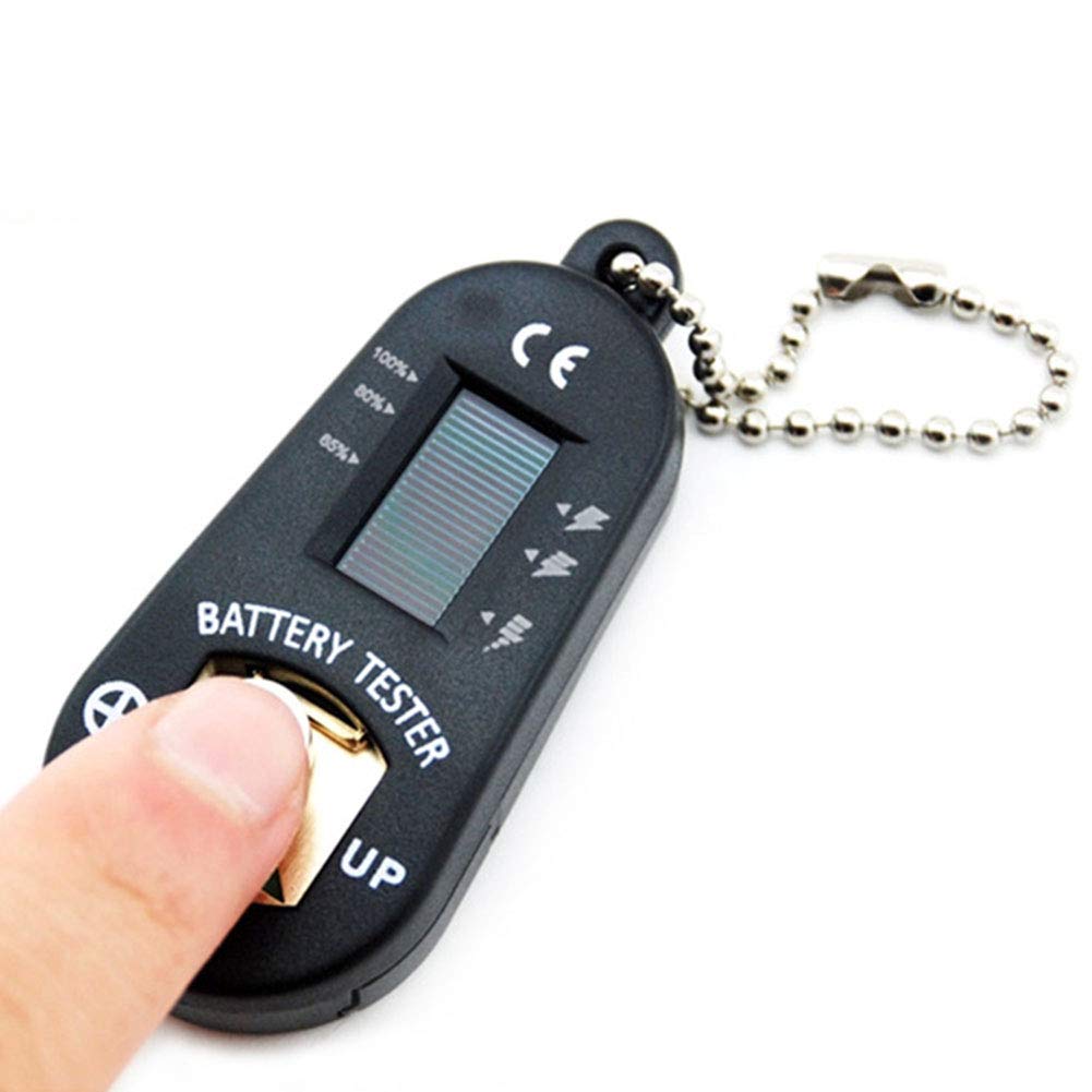 Portable Hearing Aid Battery Tester with LCD Screen - Digital Battery Checker for Hearing Aid Devices - Perfect for Travel, Home, and Medical Use