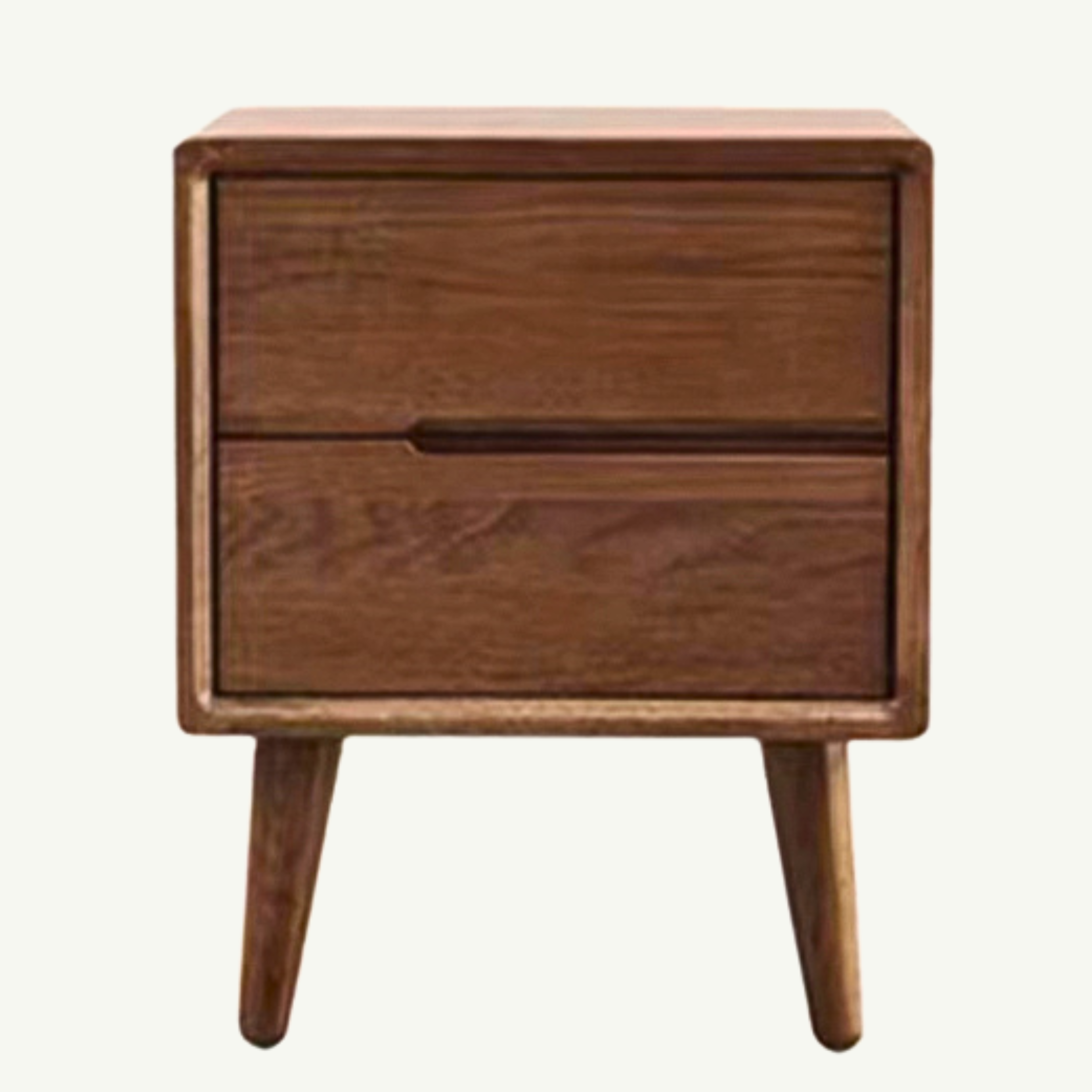 Solid Wood Nightstand - Beech or Oak Bedside Table for Bedroom, Modern & Rustic Home Decor, Durable and Stylish Storage Solution