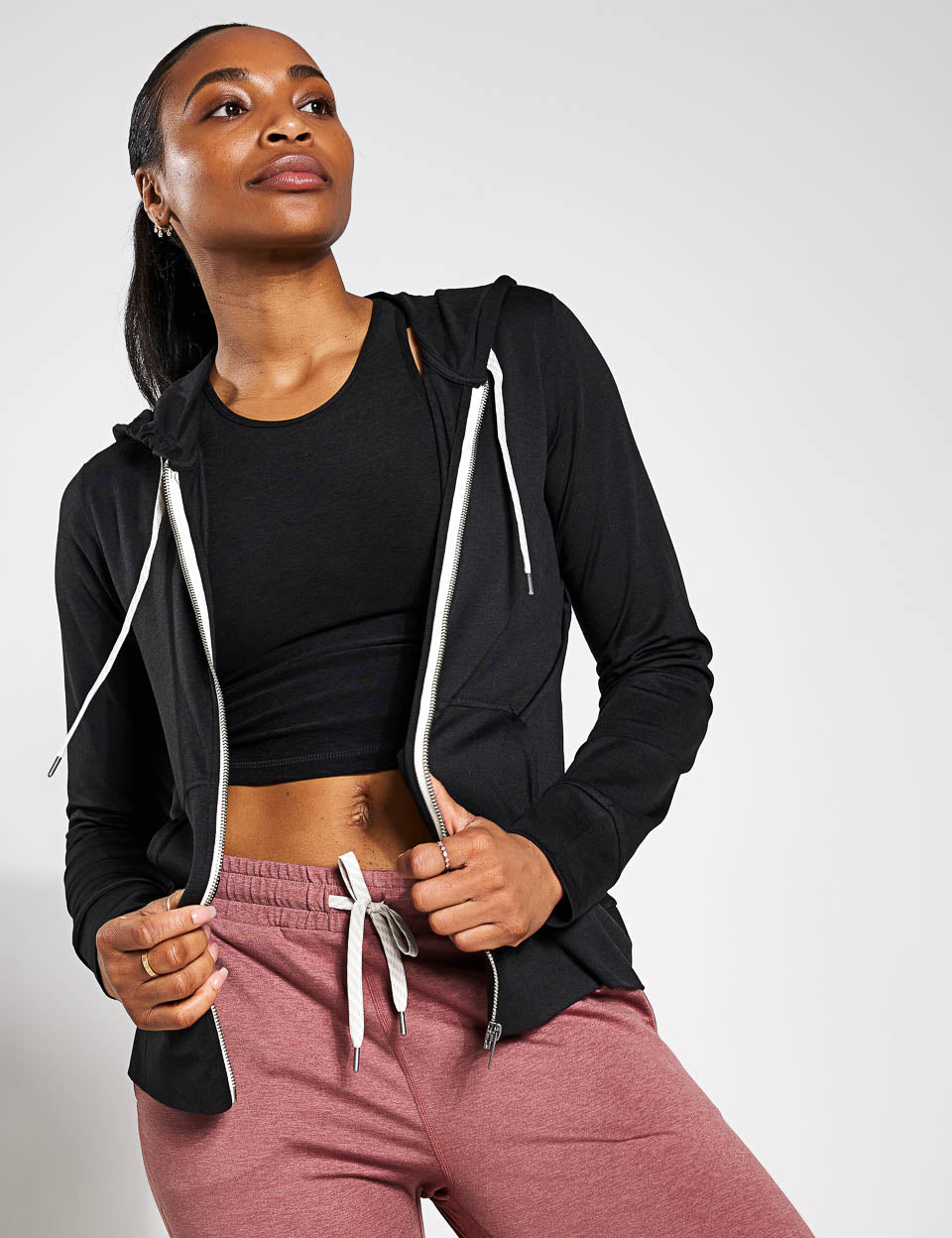 Halo Performance Hoodie 2.0 - Black Heather | Moisture-Wicking Athletic Pullover for Men & Women | Gym, Running & Outdoor Workouts