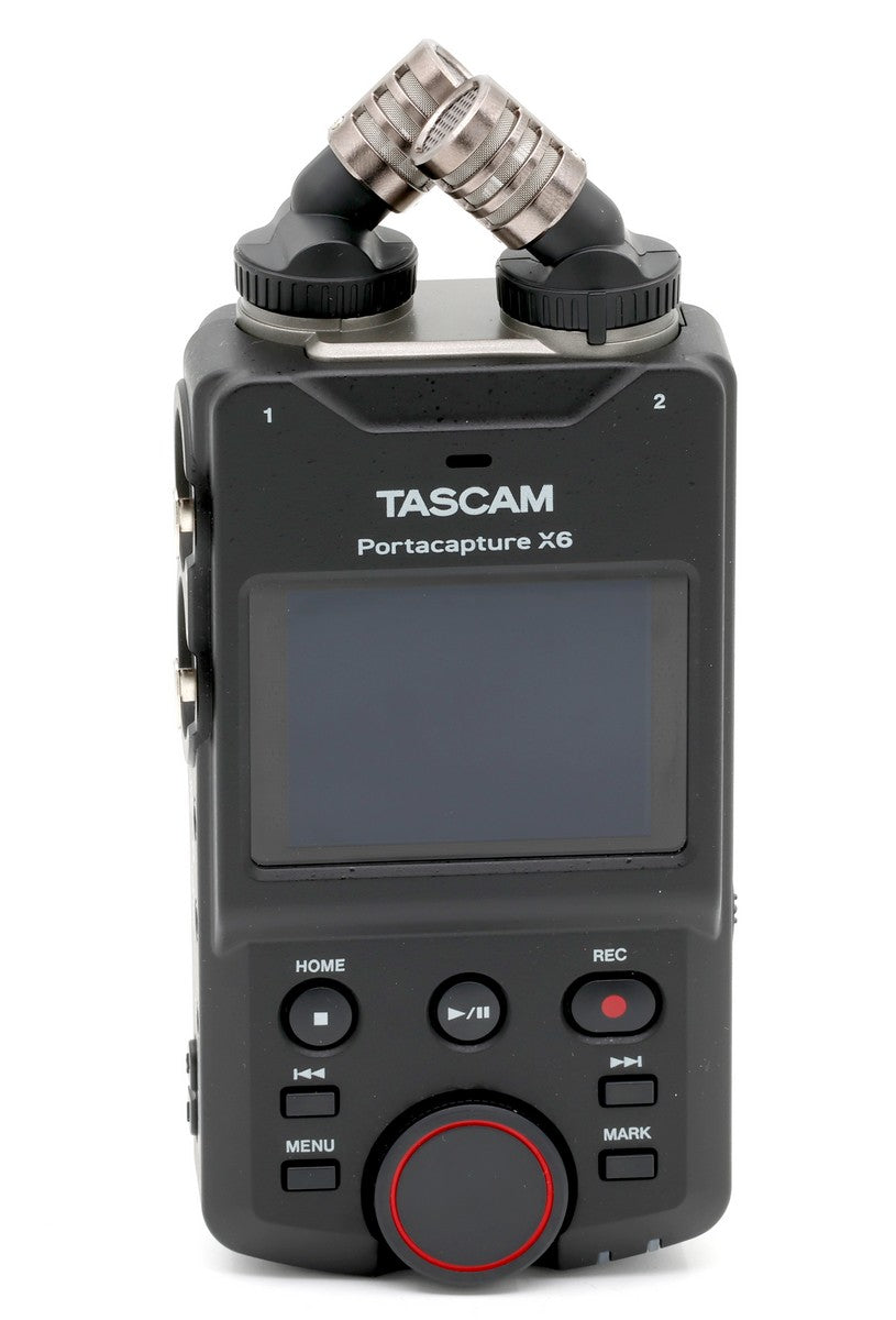 TASCAM Portacapture X6 32-Bit 6-Channel Multitrack Field Recorder - Open Box Excellent Condition | Perfect for Podcasting, Music Recording & Field Audio Capture