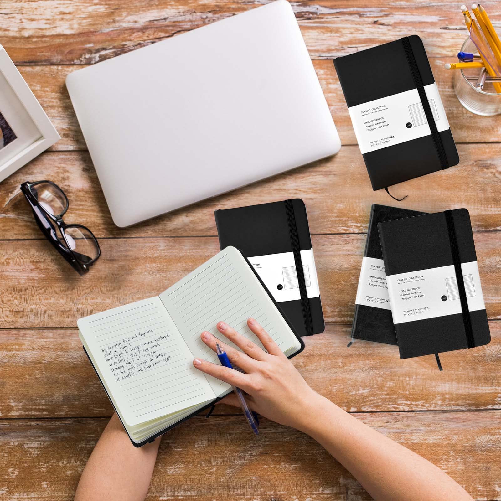 Coopay 12 Pack A6 Mini Notebooks - 3.5