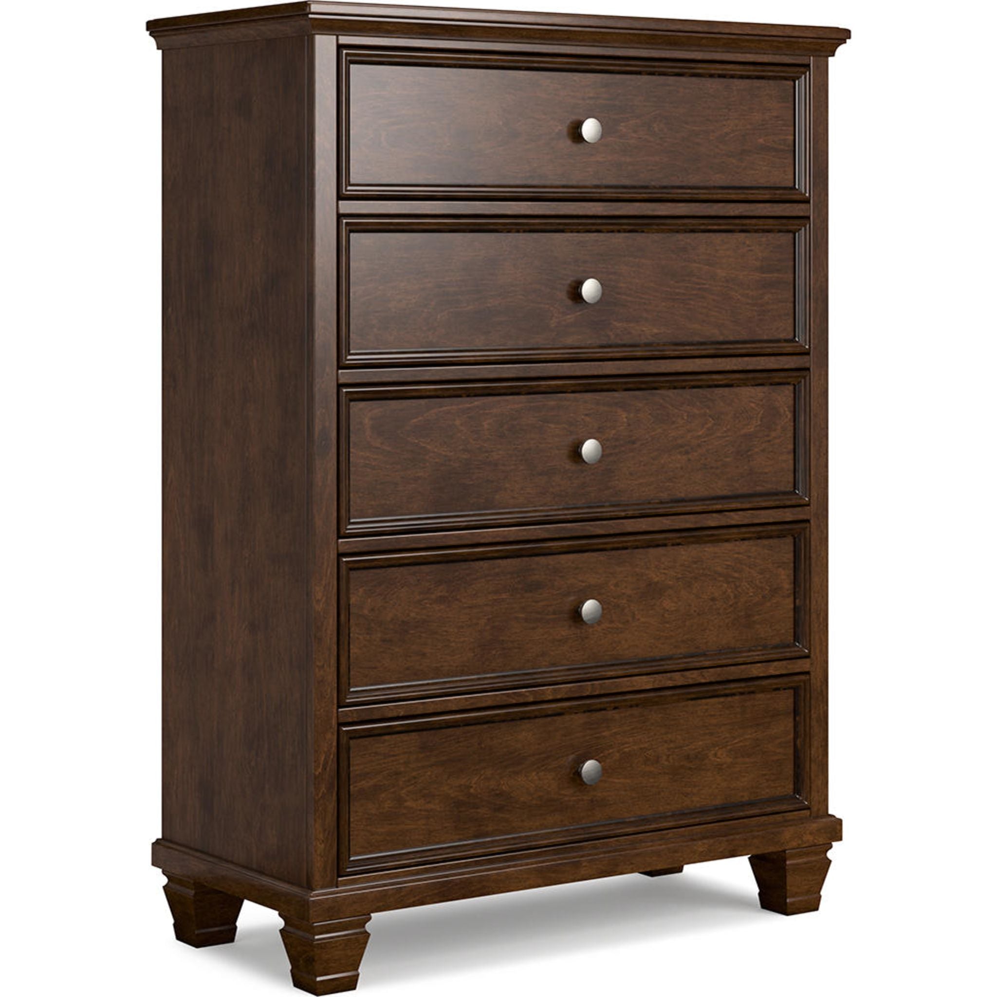 Danabrin Brown Wooden Chest - Stylish Storage Box for Home Organization, Bedroom, Living Room & Office Decor