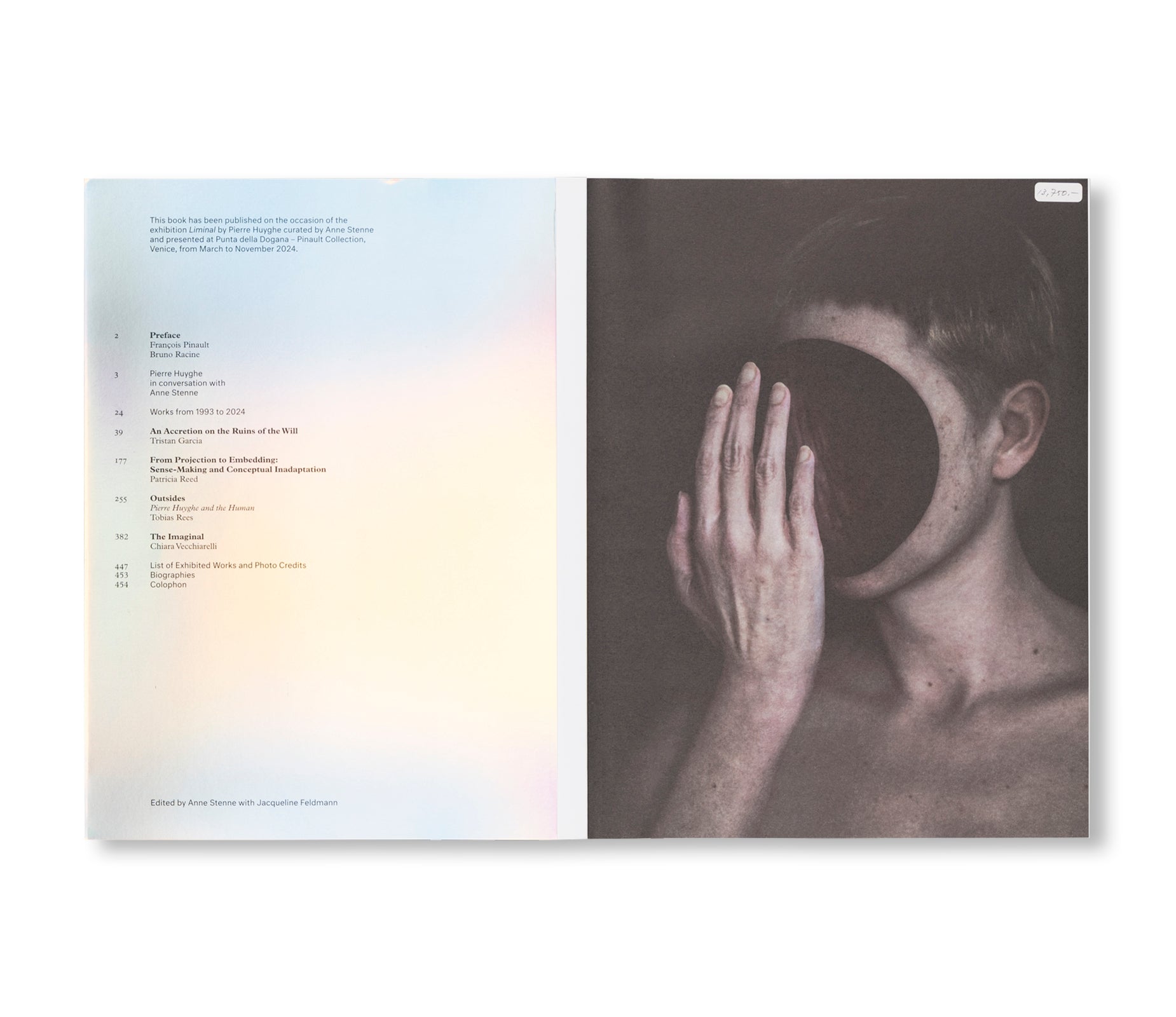 LIMINAL by Pierre Huyghe - Contemporary Art Book for Collectors & Enthusiasts | Perfect for Home Decor, Gallery Displays & Art Lovers