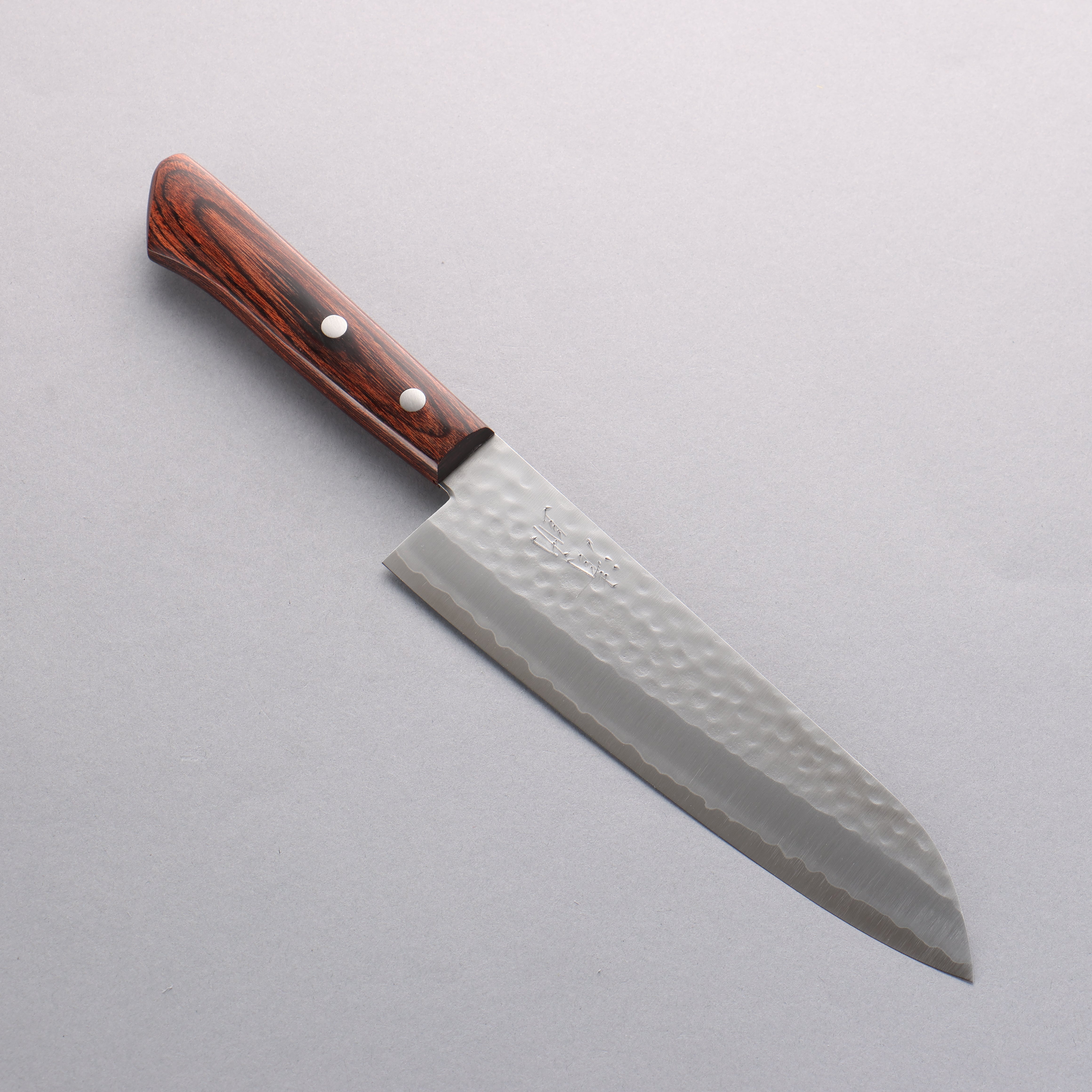 Premium Seisuke VG1 Hammered Gyuto 180mm Japanese Chef Knife - High Carbon Stainless Steel Blade with Mahogany Handle - Perfect for Sushi, Meat Slicing & Professional Cooking