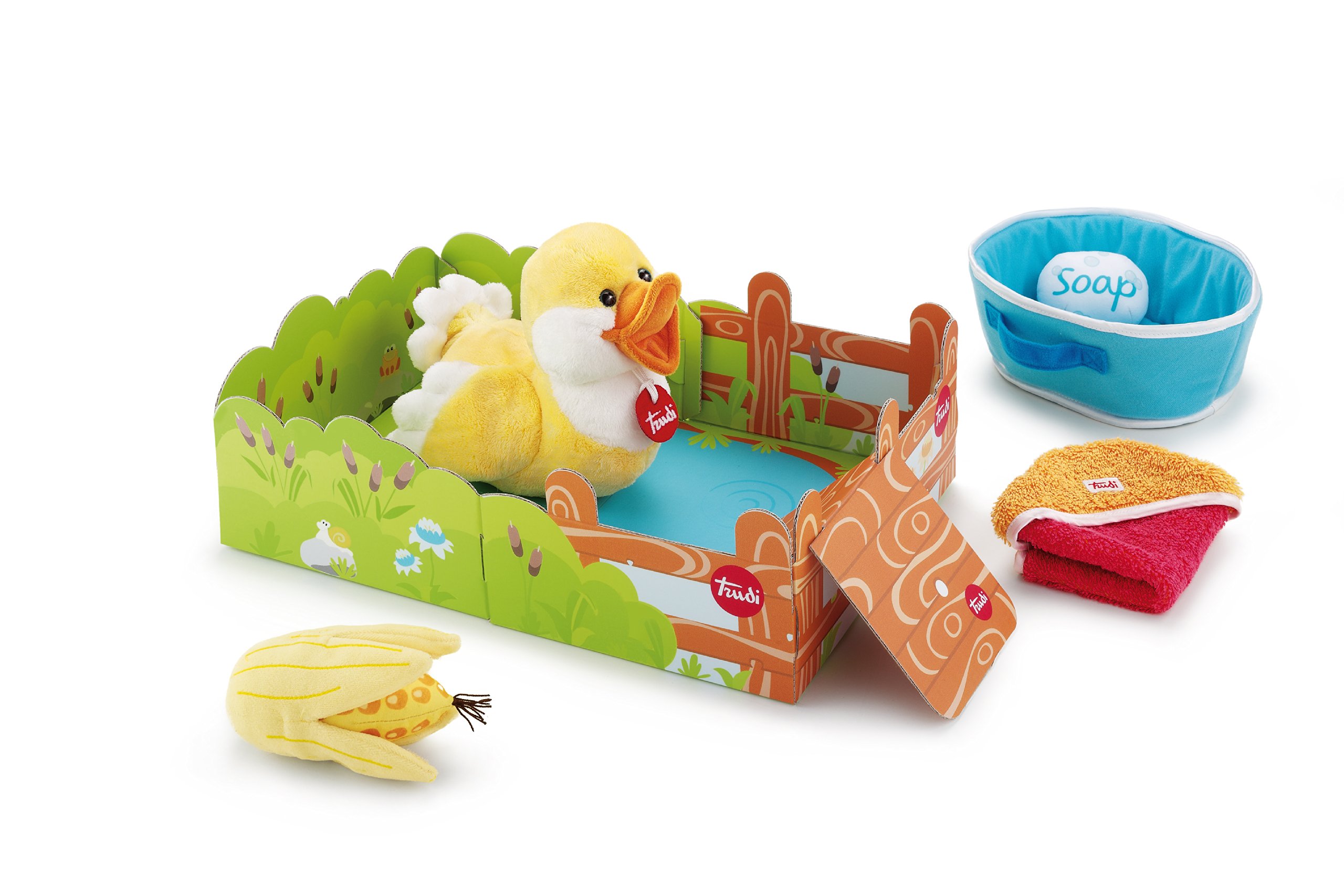 Duck Sweet Cuddles Play Set - Adorable Plush Duck Toy for Kids | Perfect for Cuddling, Playtime & Nursery Decor | Best Gift for Toddlers & Infants