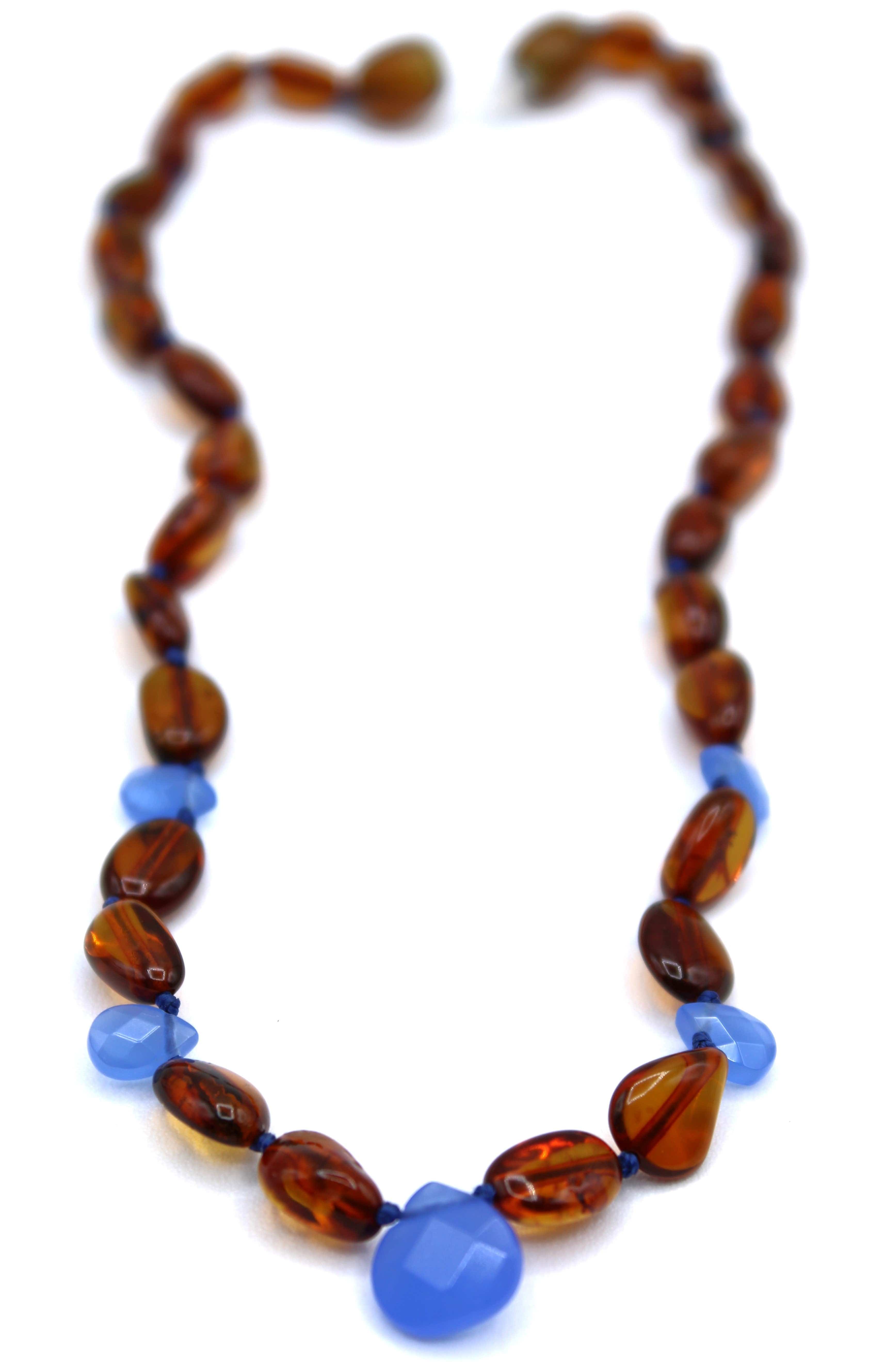 Natural Baltic Amber Teething Necklace for Babies - Safe & Soothing Relief for Teething Pain - Perfect for Infants & Toddlers | Home, Travel & On-the-Go Comfort