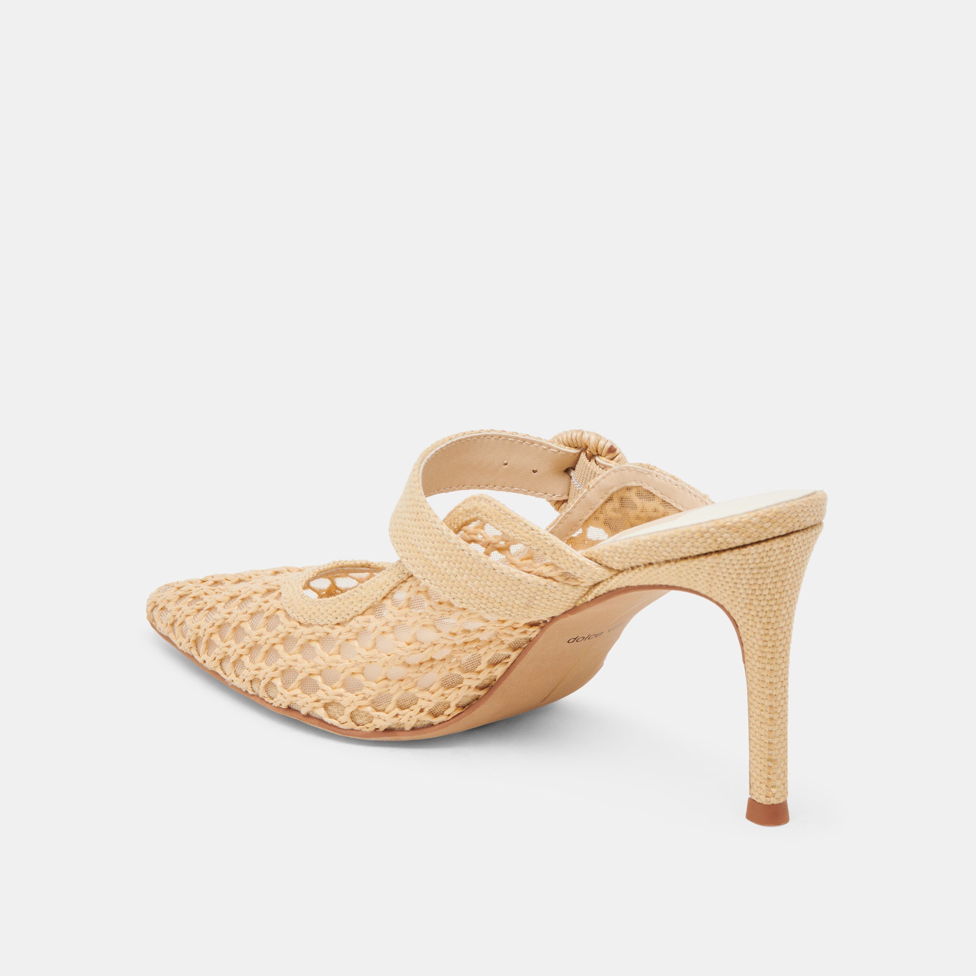 KEEKEE Women's Natural Woven Raffia Heels - Comfortable Summer Wedge Sandals for Beach, Vacation & Outdoor Parties