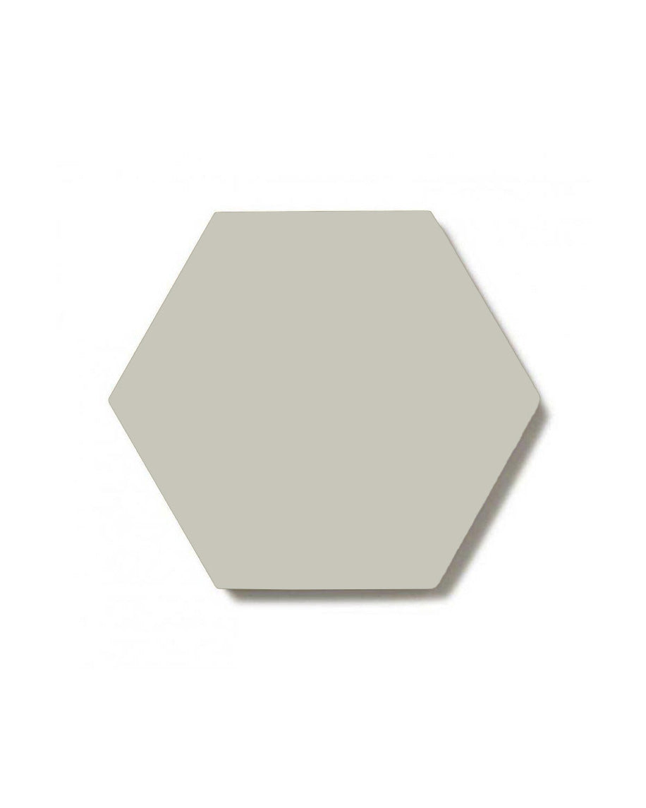 Hexagon 10x10 cm Pearl Gray Ceramic Tile - Perfect for Kitchen Backsplash, Bathroom Walls & Modern Flooring