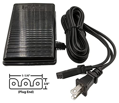 Enduro Variable Speed Sewing Machine Foot Pedal (359102) - Perfect for Quilting, Dressmaking & DIY Crafts - Compatible with Most Sewing Machines
