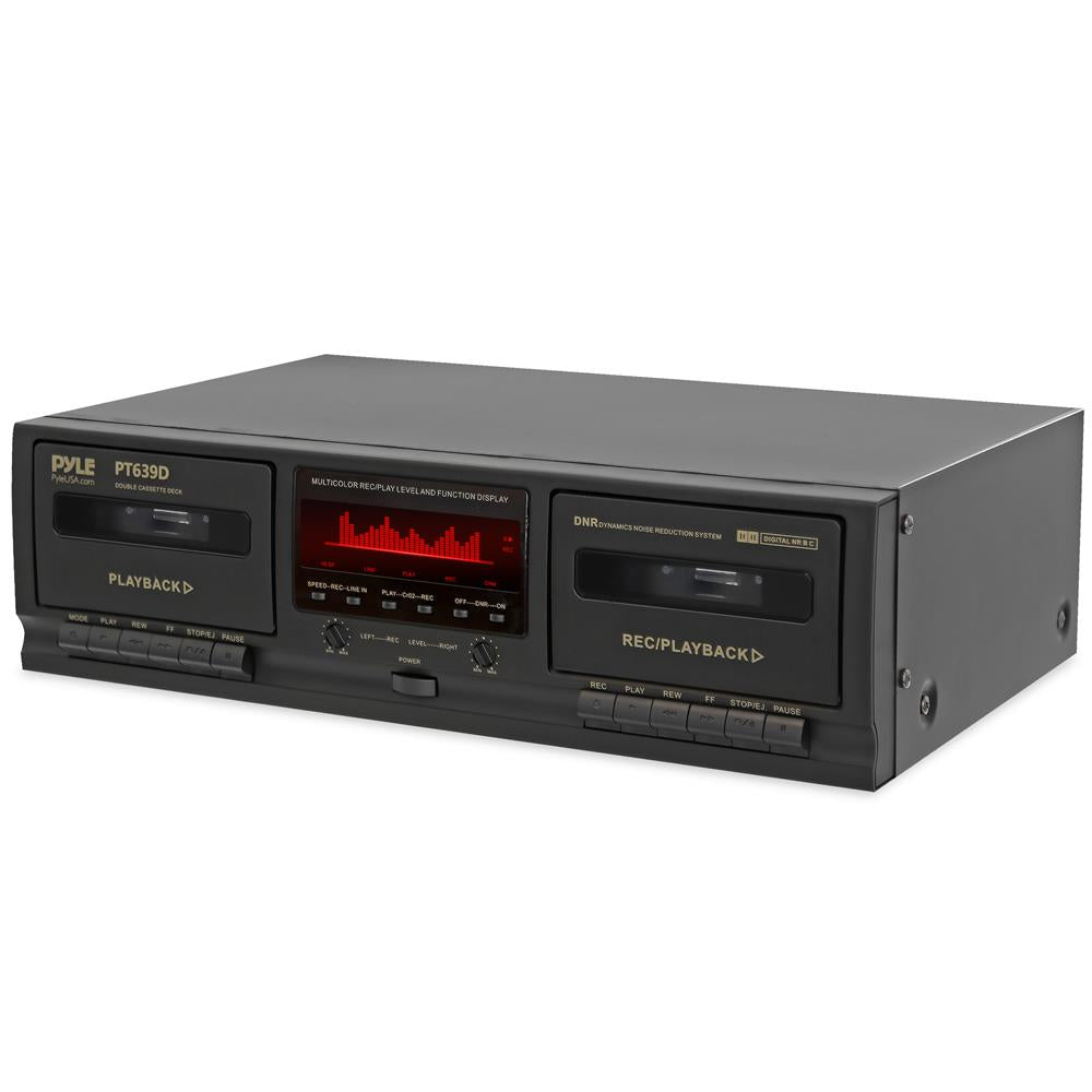 Vintage Dual Cassette Deck Stereo Boombox - High-Quality Audio Player for Music Lovers | Perfect for Home, Office & Retro Music Collection