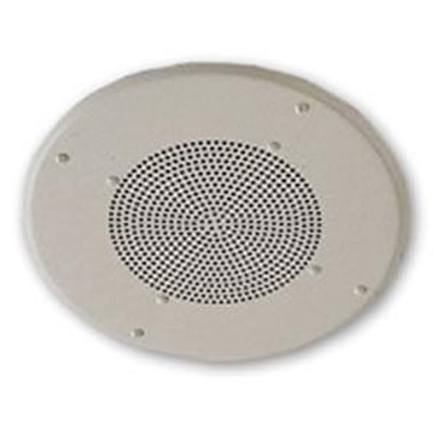Valcom Clarity 25/70V 8-Inch Ceiling Speaker - High-Quality Commercial Audio System for Background Music, Paging & Announcements in Offices, Restaurants, and Retail Stores