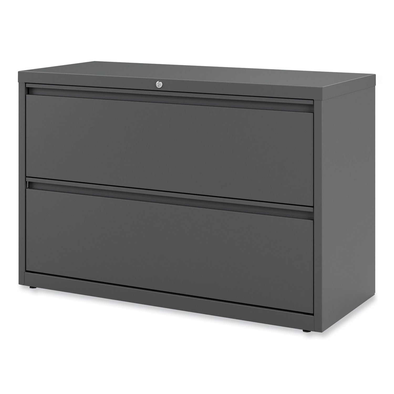 Alera® 2-Drawer Lateral File Cabinet - Legal/Letter Size - Charcoal - 42