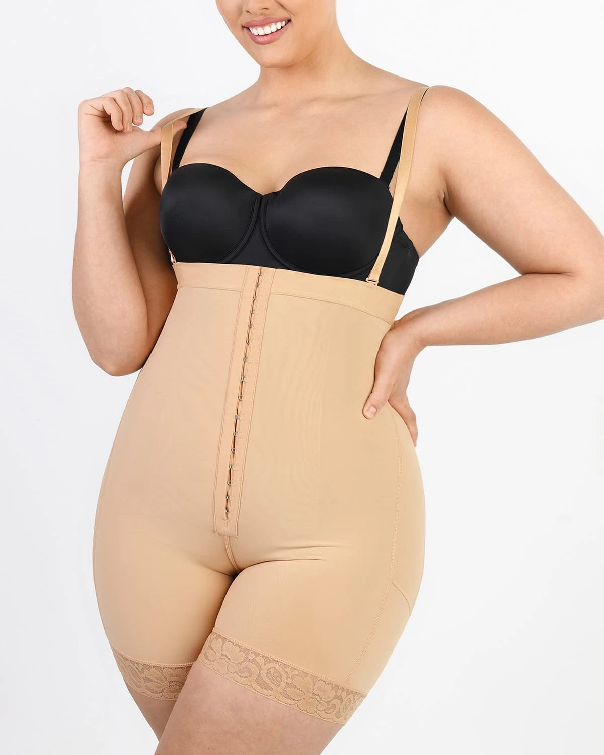 AirSlim® Strapless Body Shaper for Women - Seamless Tummy Control Shapewear for Slimming & Posture Support - Perfect for Dresses, Workouts & Everyday Wear
