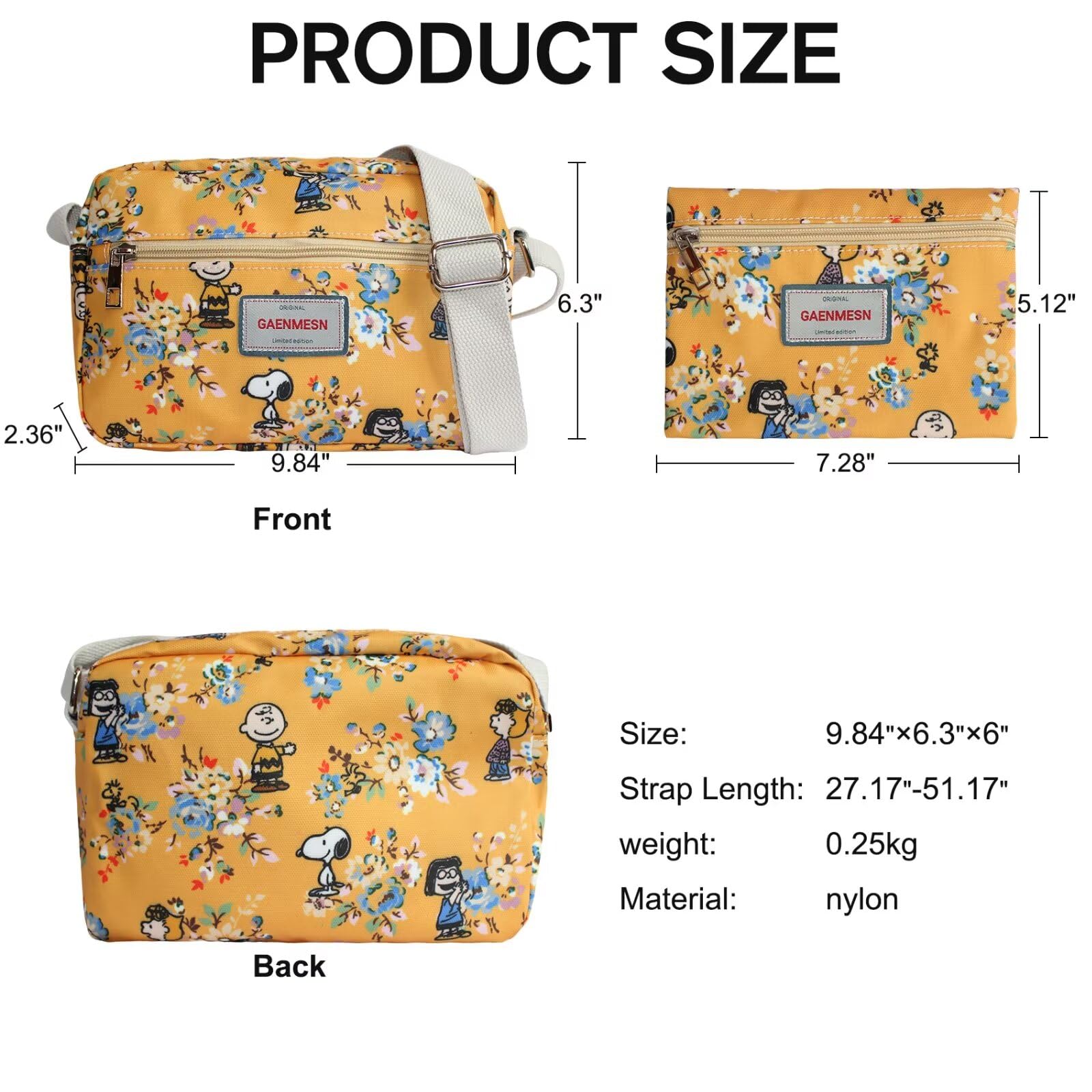 Lightweight Mini Crossbody Bags for Women - Small Everyday Shoulder Purse & Travel Handbag | Perfect for Daily Use, Shopping, and Weekend Outings