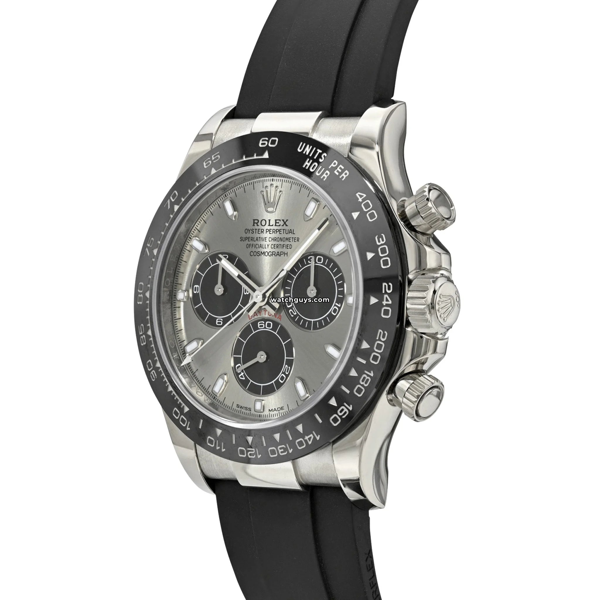 Rolex Daytona 116519LN Men's Watch - Oysterflex Bracelet & Steel Dial - Luxury Chronograph Timepiece for Business, Sports & Formal Occasions