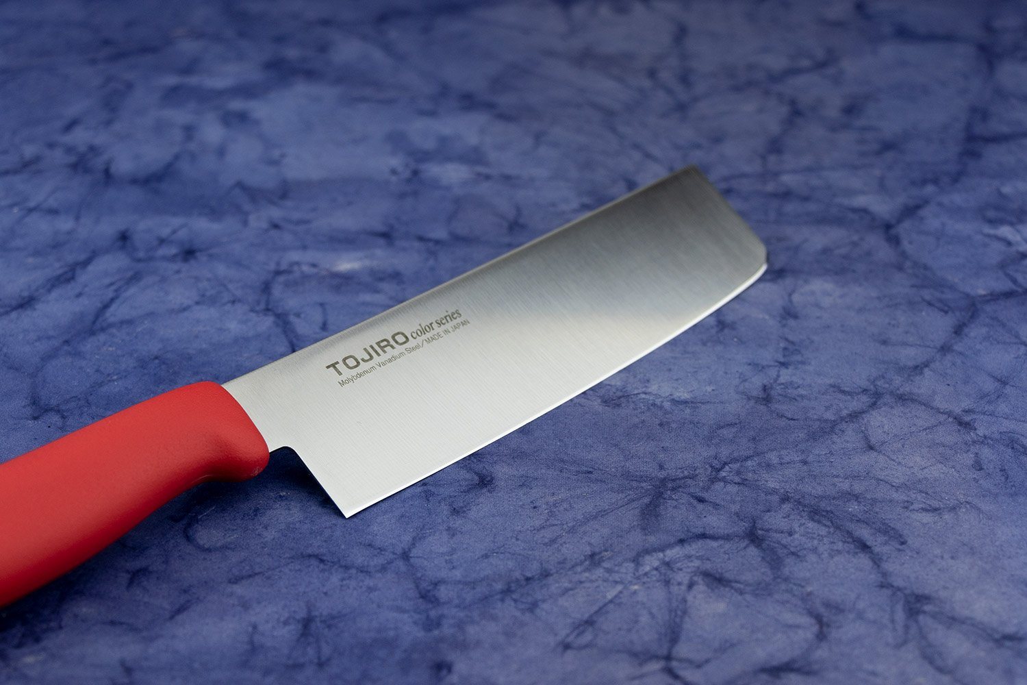 TOJIRO 165mm Color Nakiri Japanese Vegetable Knife - Sharp Stainless Steel Blade for Chopping, Slicing, and Dicing - Perfect for Home Chefs and Professional Kitchens