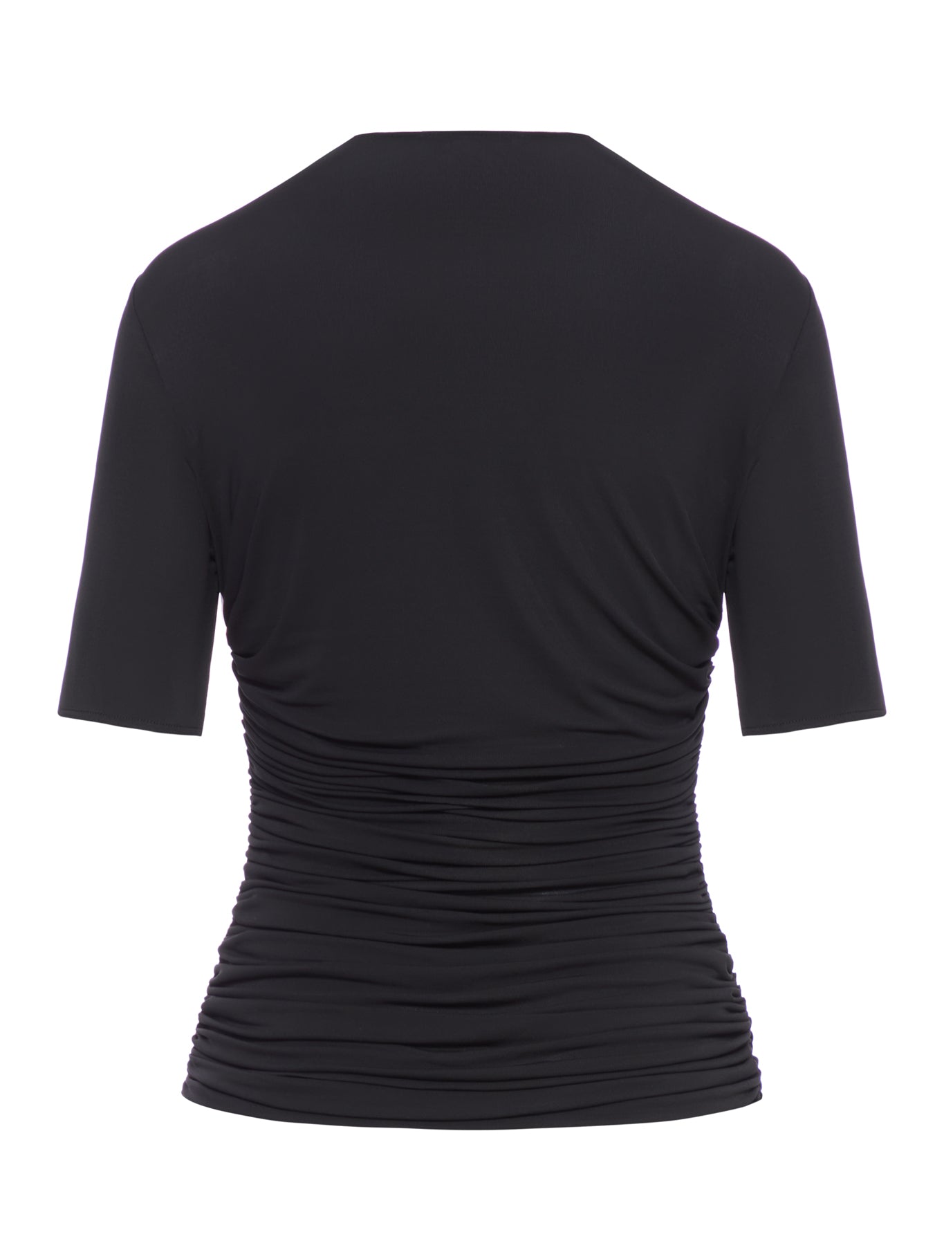 Alaia Black Jersey T-Shirt for Women - Soft Cotton Casual Tee for Everyday Wear | Perfect for Outfits, Layering & Lounge