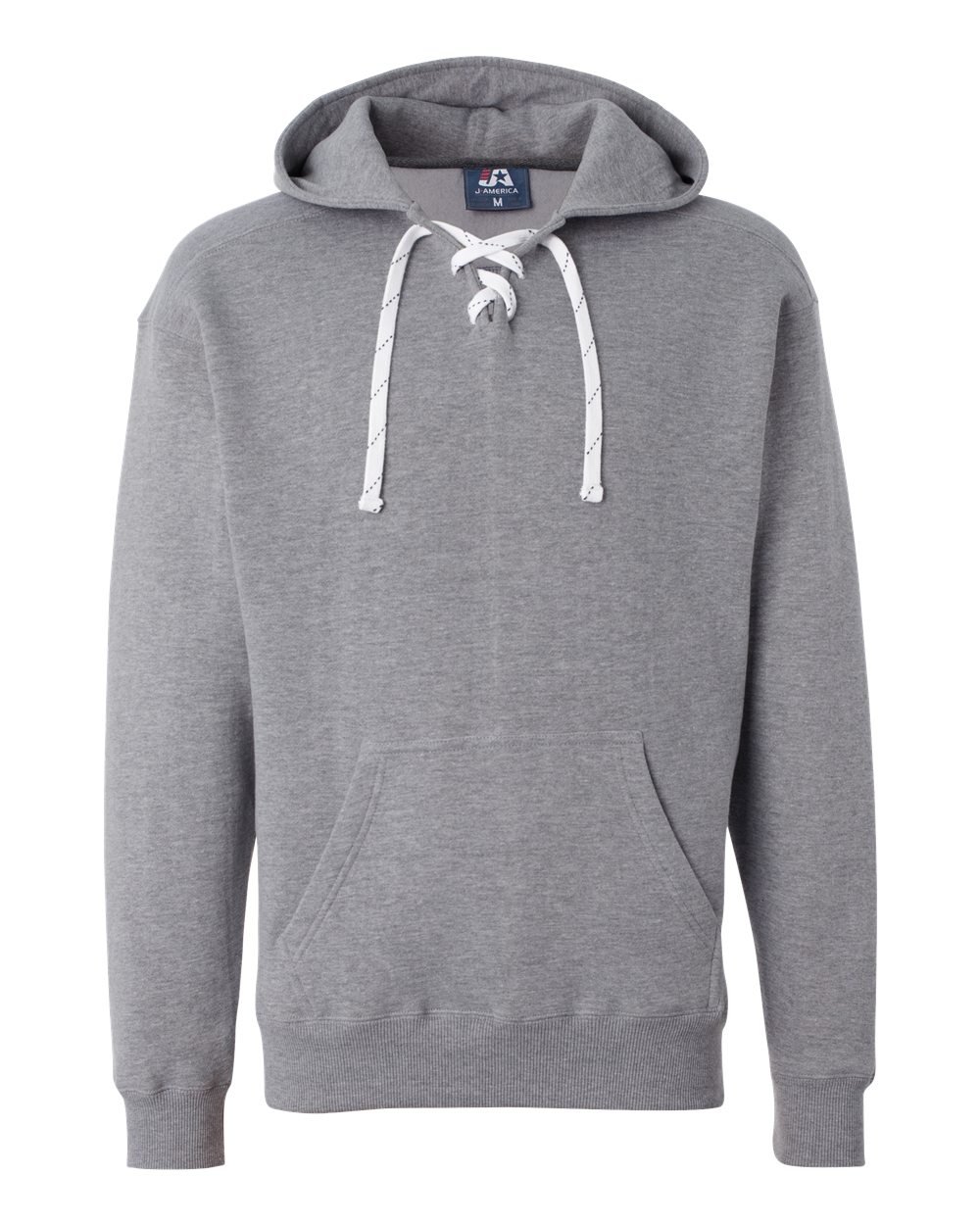 J. America NCAA Men's Sports Lace-Up Hoodie Sweatshirt - Comfortable & Stylish for College Games, Workouts, and Casual Wear