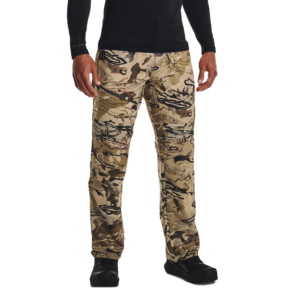 Under Armour Men's Brow Tine ColdGear Infrared Pants - Thermal Base Layer for Winter Running & Outdoor Sports
