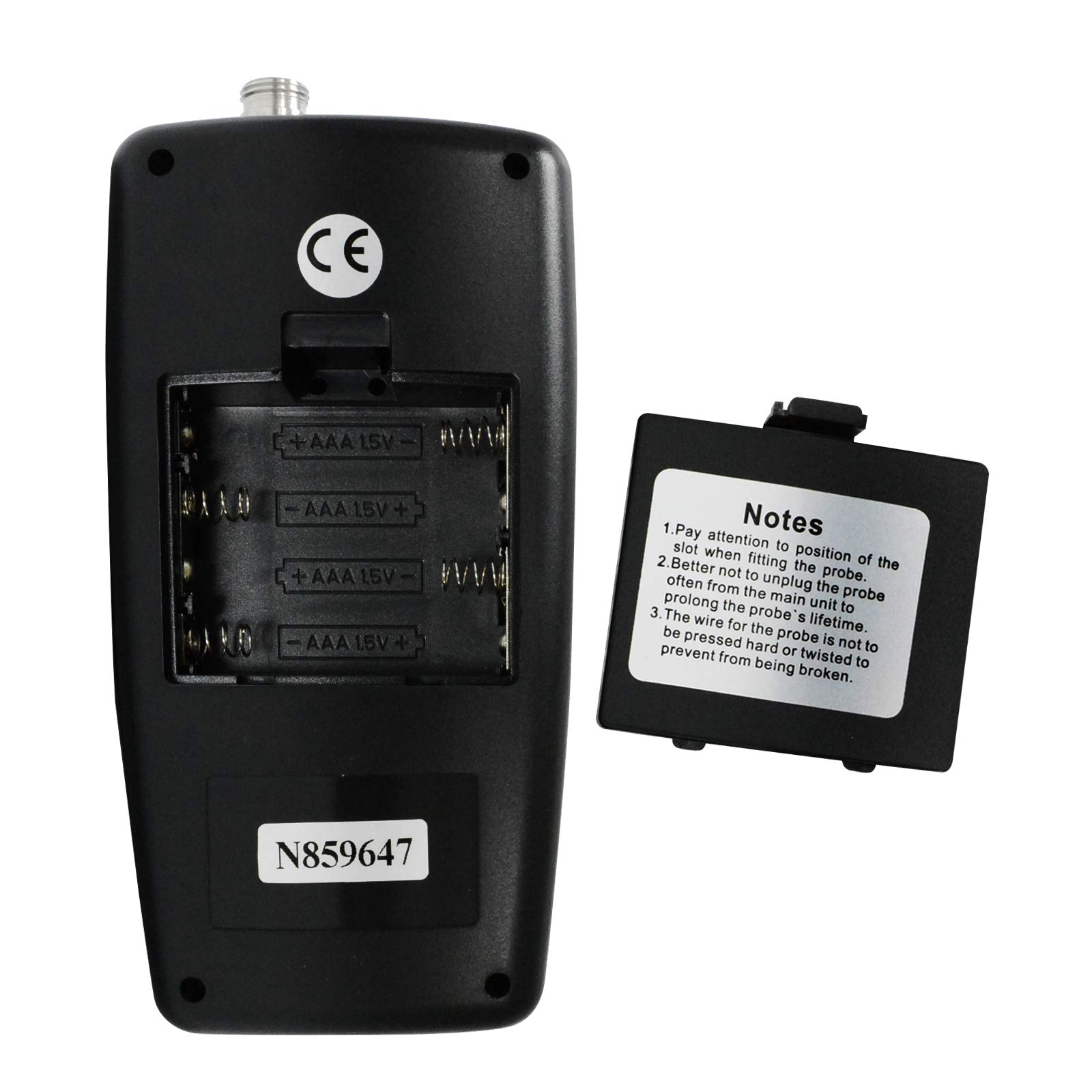 Digital Coating Thickness Gauge 0-2000μm (0-80mil) - Magnetic Induction & Eddy Current Meter for Non-Magnetic & Non-Conductive Materials - Auto Substrate Detection - Perfect for Automotive, Marine & Industrial Paint Thickness Measurement