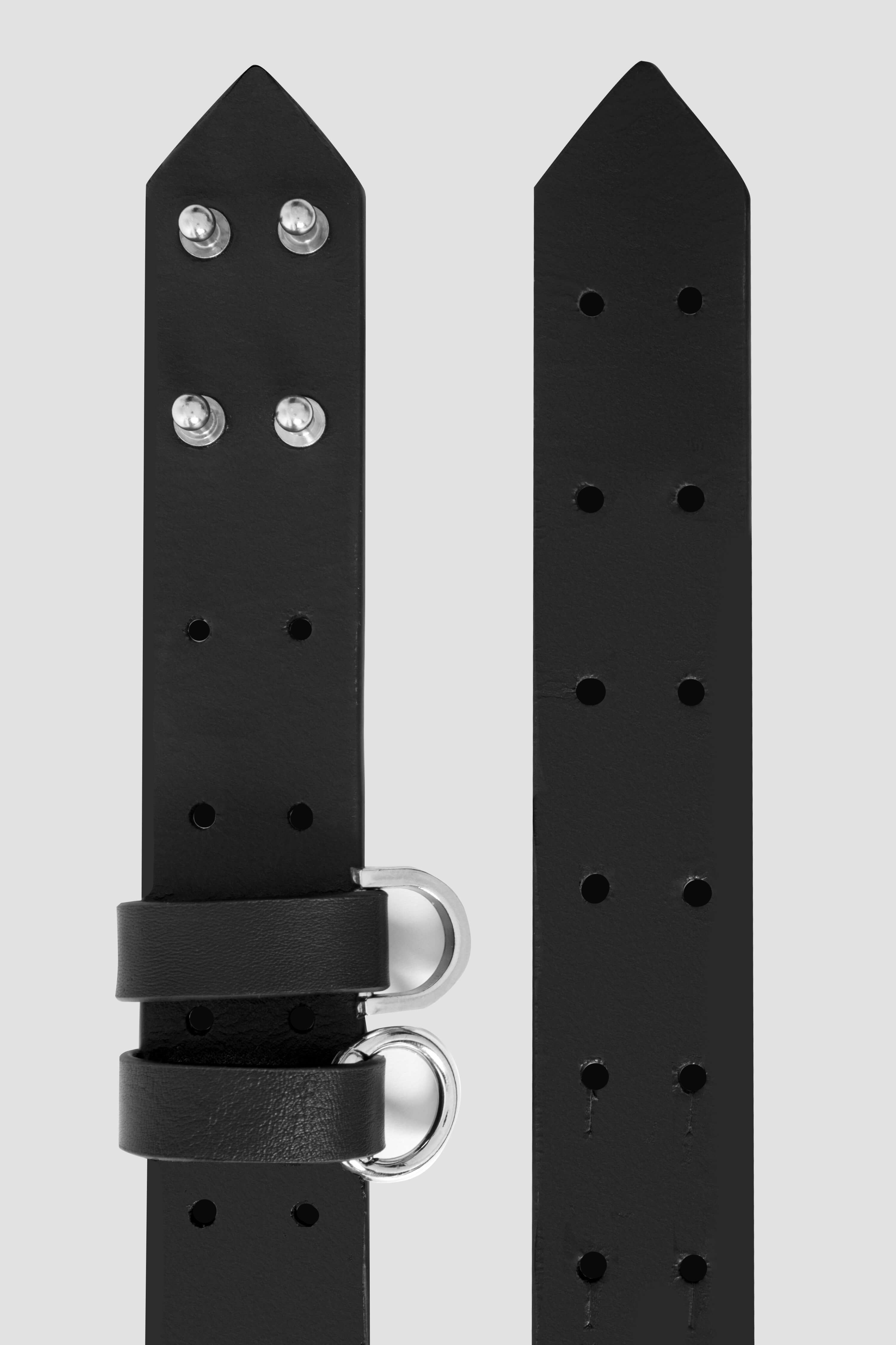 High-Quality Punched Saddle Pin Belt for Men - Genuine Leather Western Style Cowboy Belt - Perfect for Rodeo, Country Fashion & Western Wear