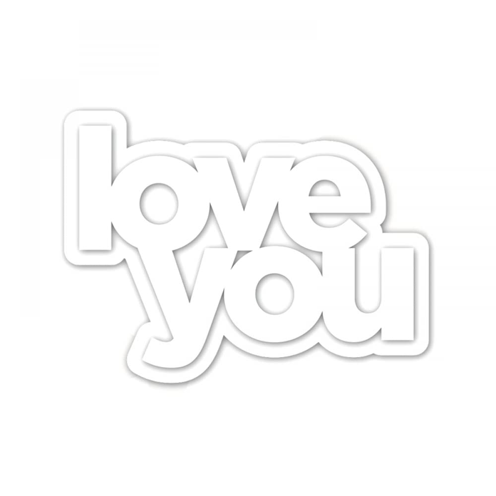 Love You Alphabet Metal Cutting Dies for DIY Card Making, Scrapbooking & Paper Crafts – Perfect for Handmade Greeting Cards, Journals, and Home Decor Projects