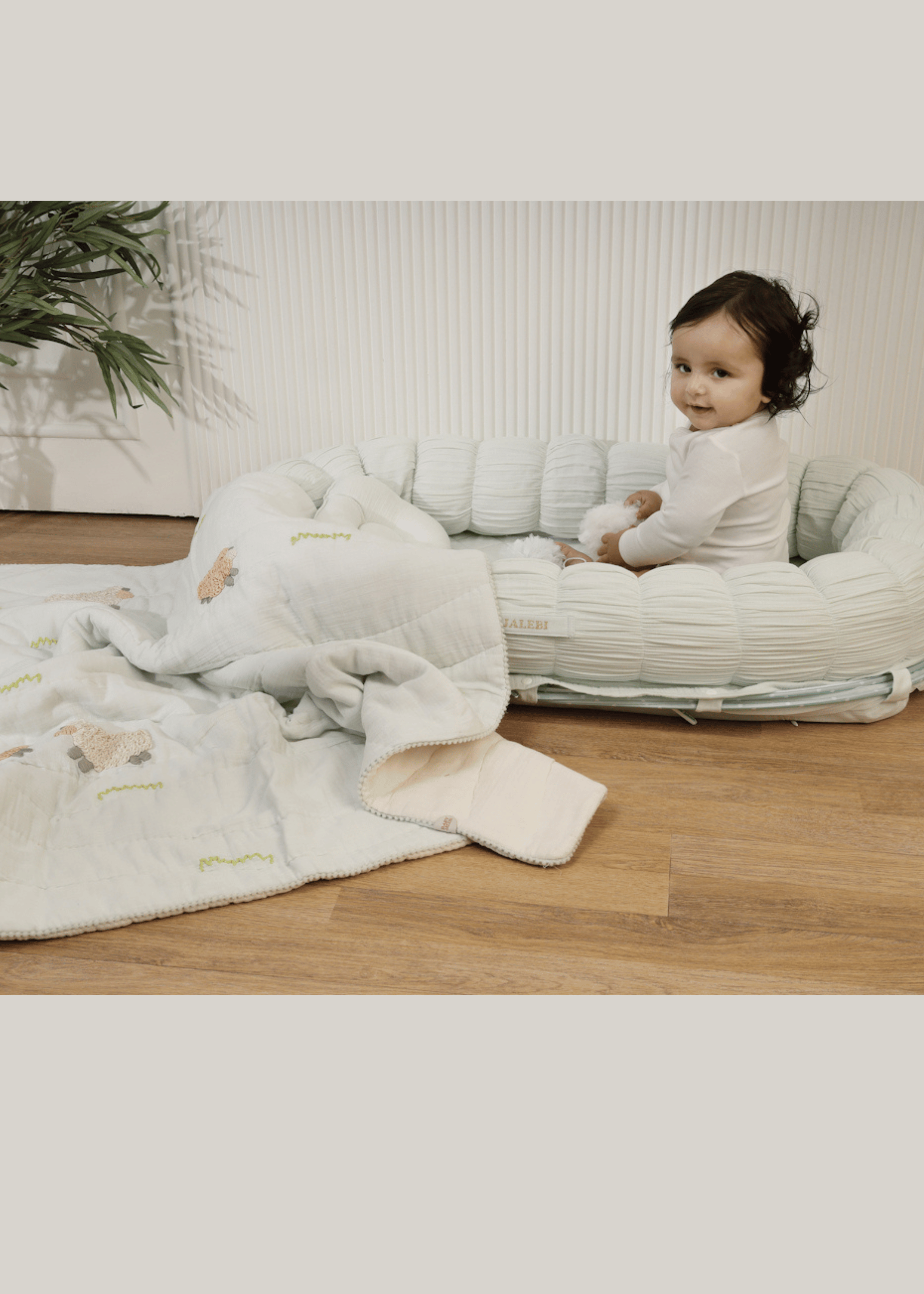 Sleep Cloud Nest Aqua Weighted Blanket with Counting Sheep Design - Soft & Cozy for Stress Relief, Anxiety, and Better Sleep | Perfect for Adults, Kids, and Home Use