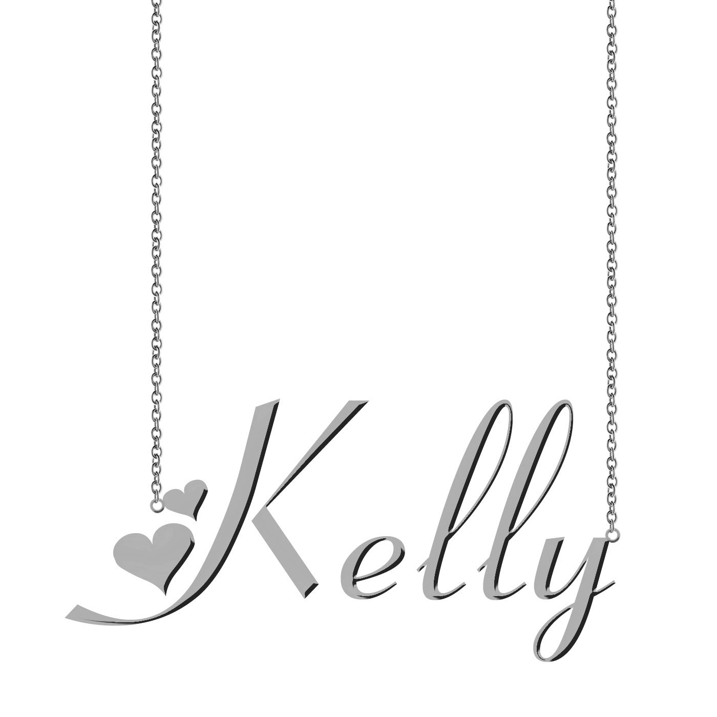 Personalized Name Necklace Custom Engraved Pendant - Perfect Gift for Women, Mom, Wife, Girlfriend | Birthday, Anniversary, Valentine's Day Jewelry